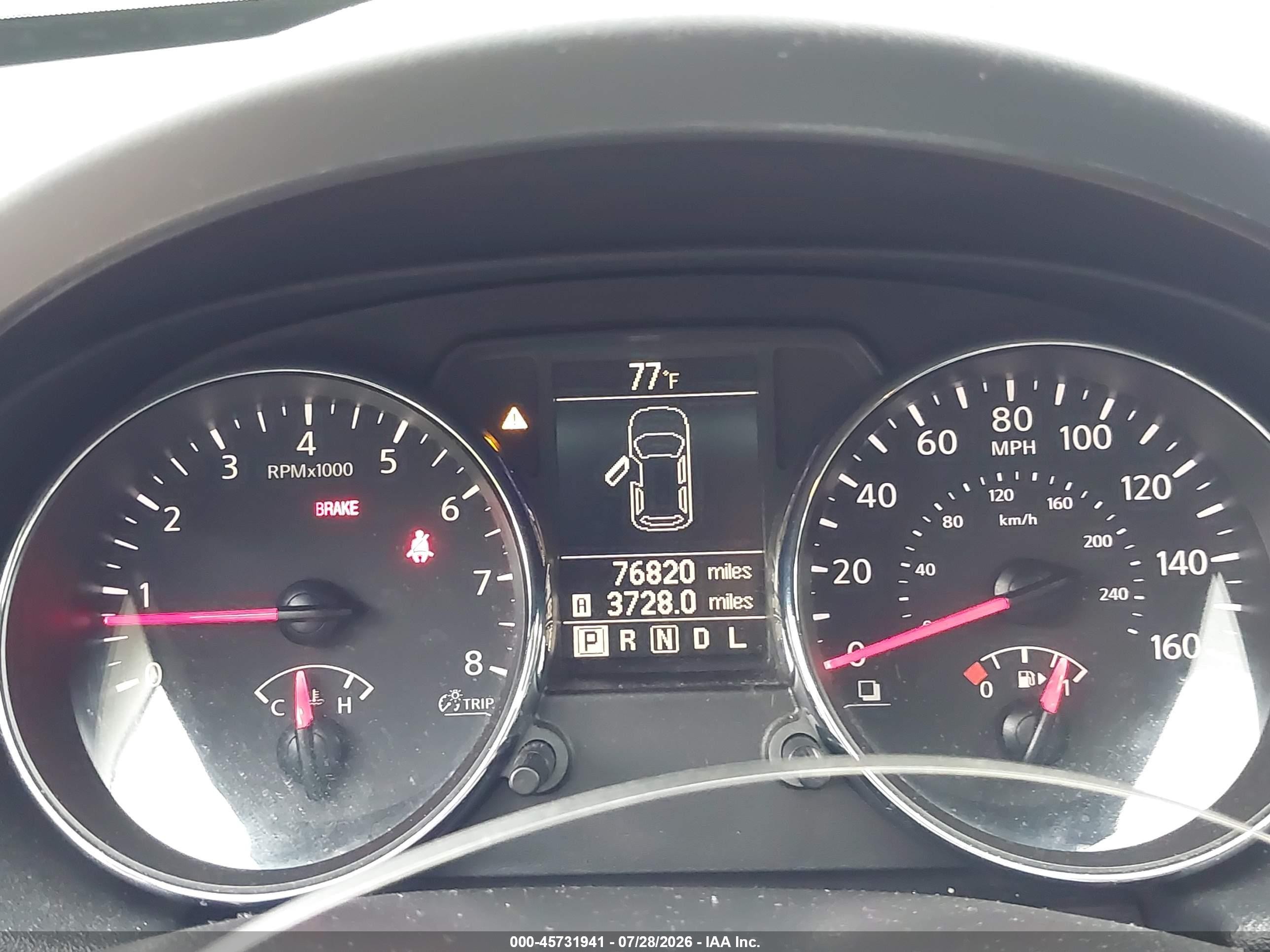 2015 Nissan Rogue Select S Красный vin: JN8AS5MV1FW761843