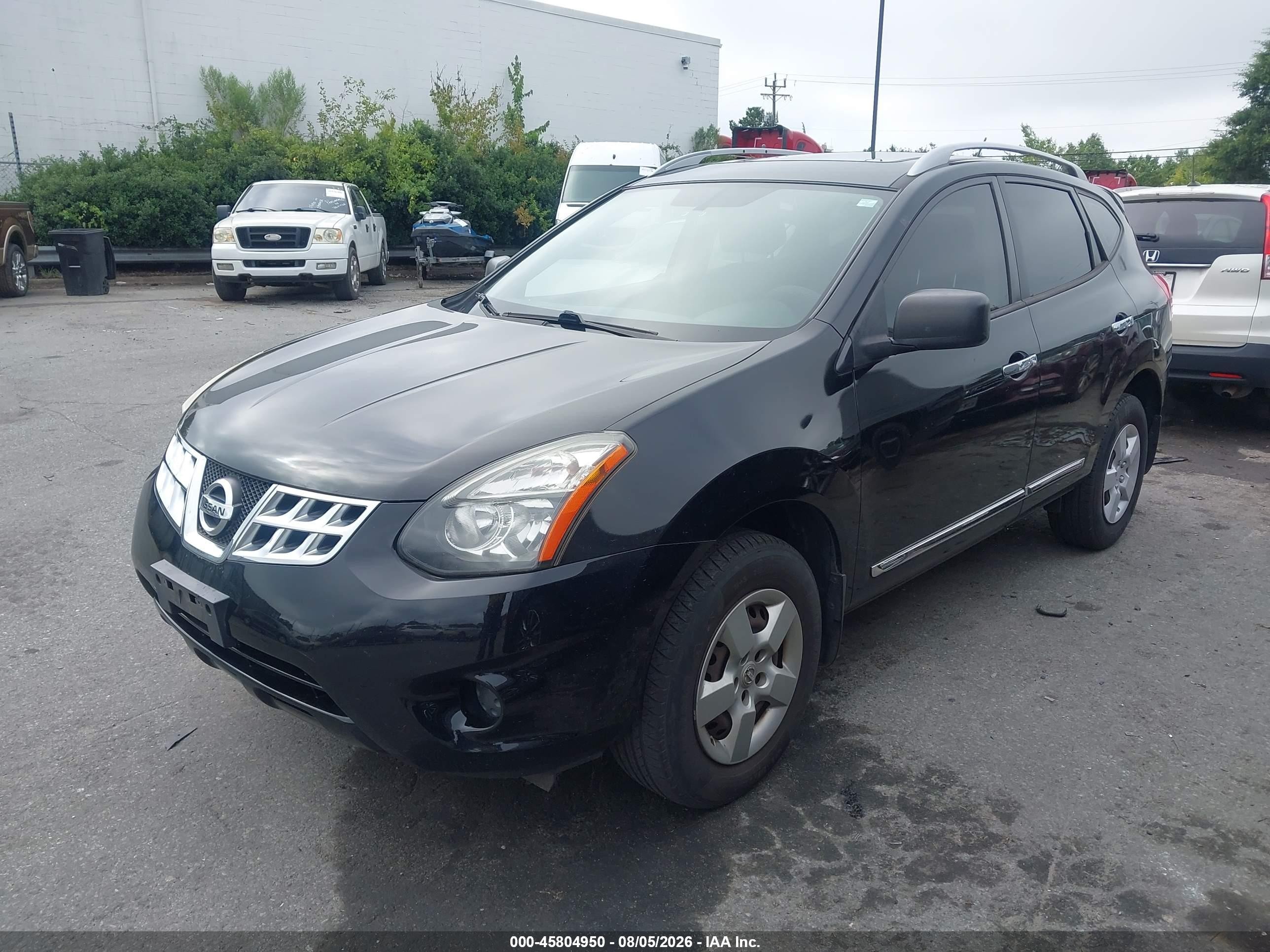 2015 Nissan Rogue Select S Black vin: JN8AS5MV1FW763155