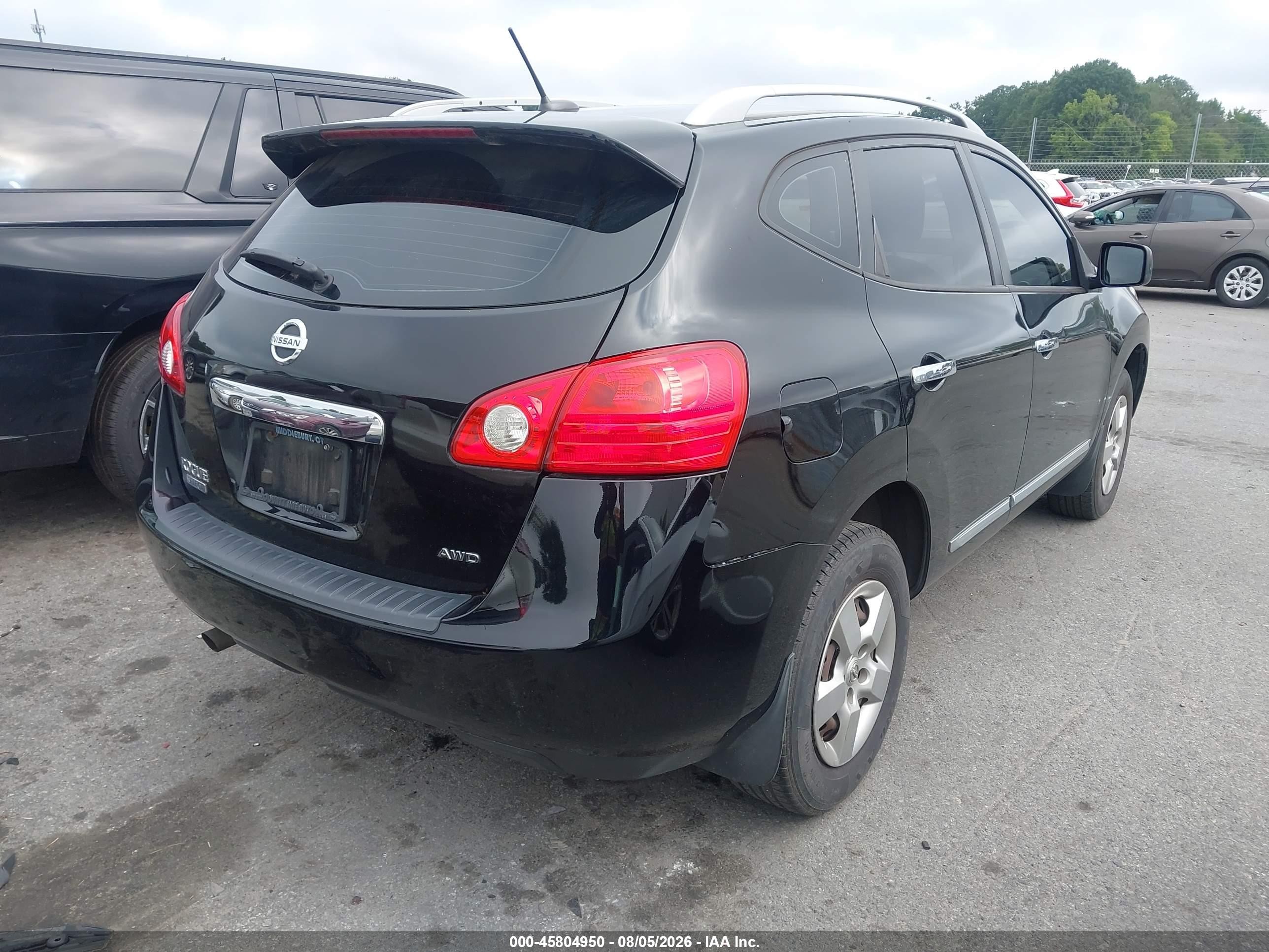 2015 Nissan Rogue Select S Black vin: JN8AS5MV1FW763155