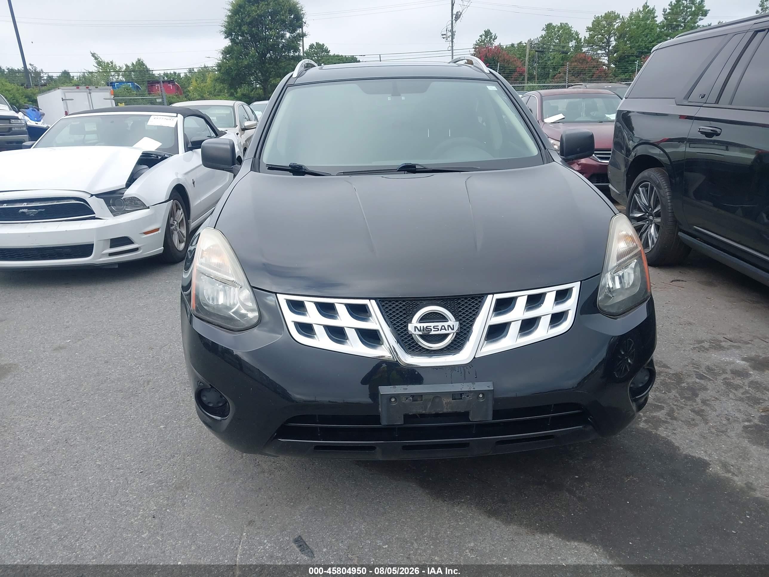 2015 Nissan Rogue Select S Black vin: JN8AS5MV1FW763155