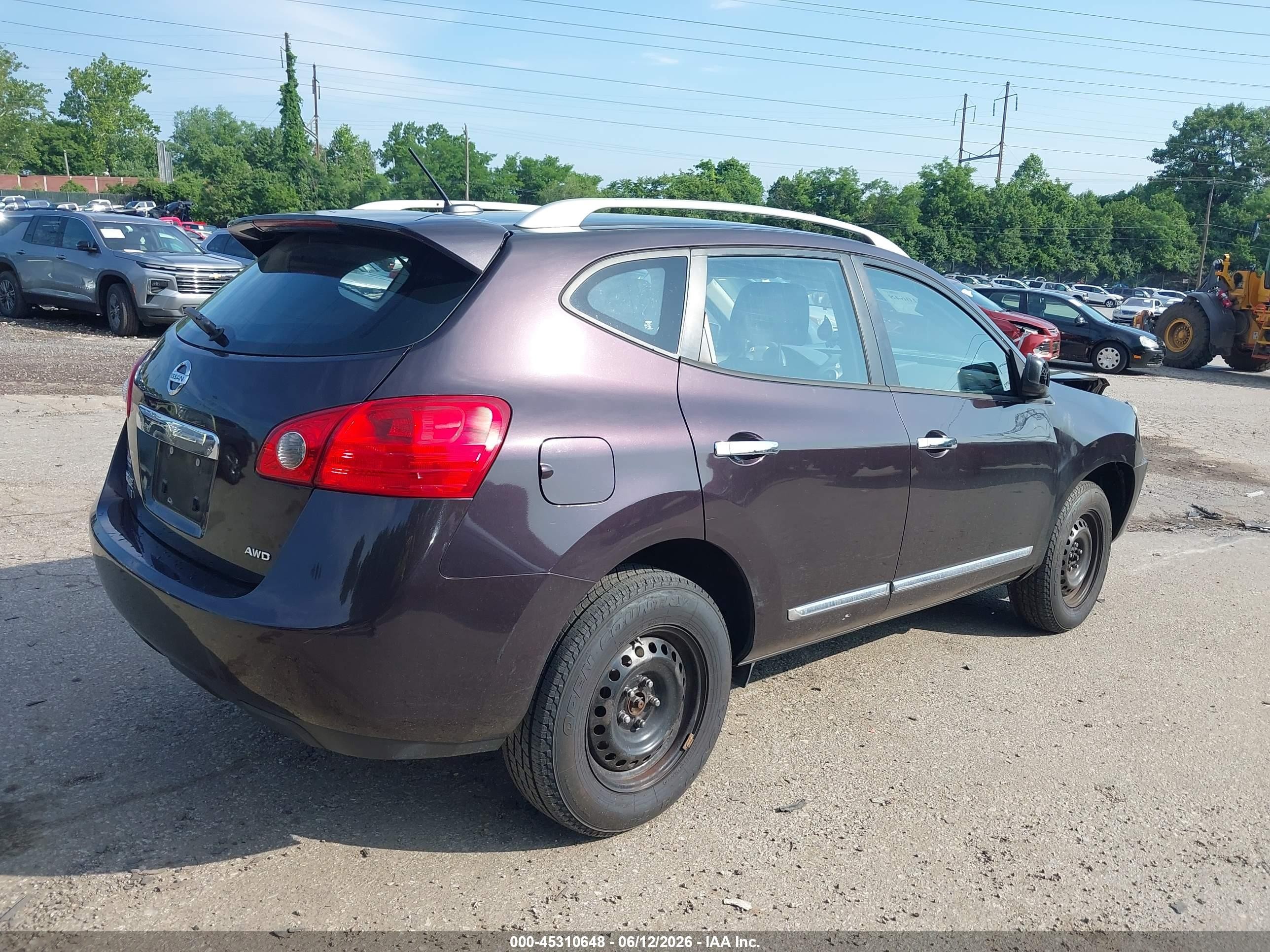 2015 Nissan Rogue Select S Black vin: JN8AS5MV1FW764001