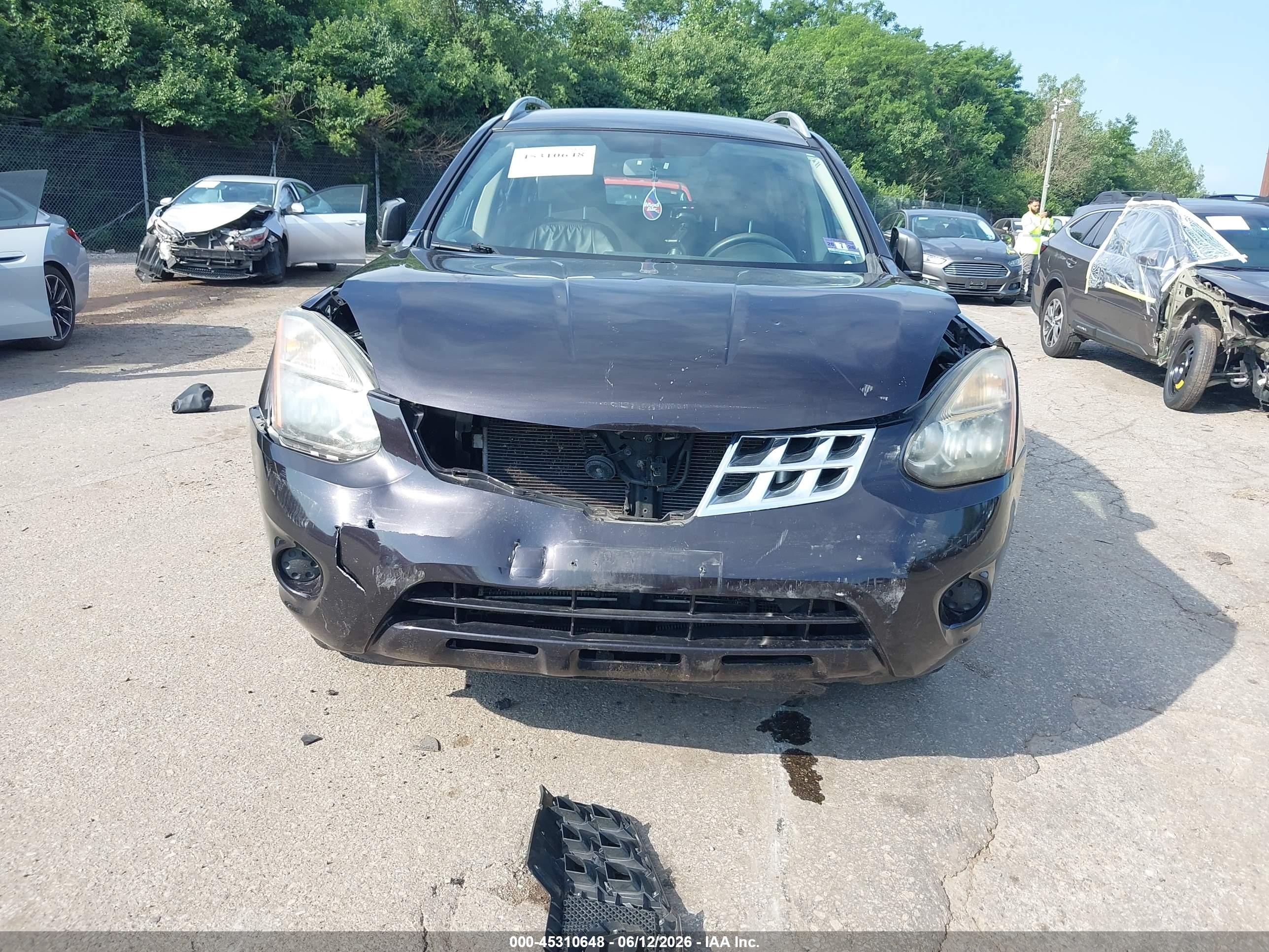 2015 Nissan Rogue Select S Black vin: JN8AS5MV1FW764001