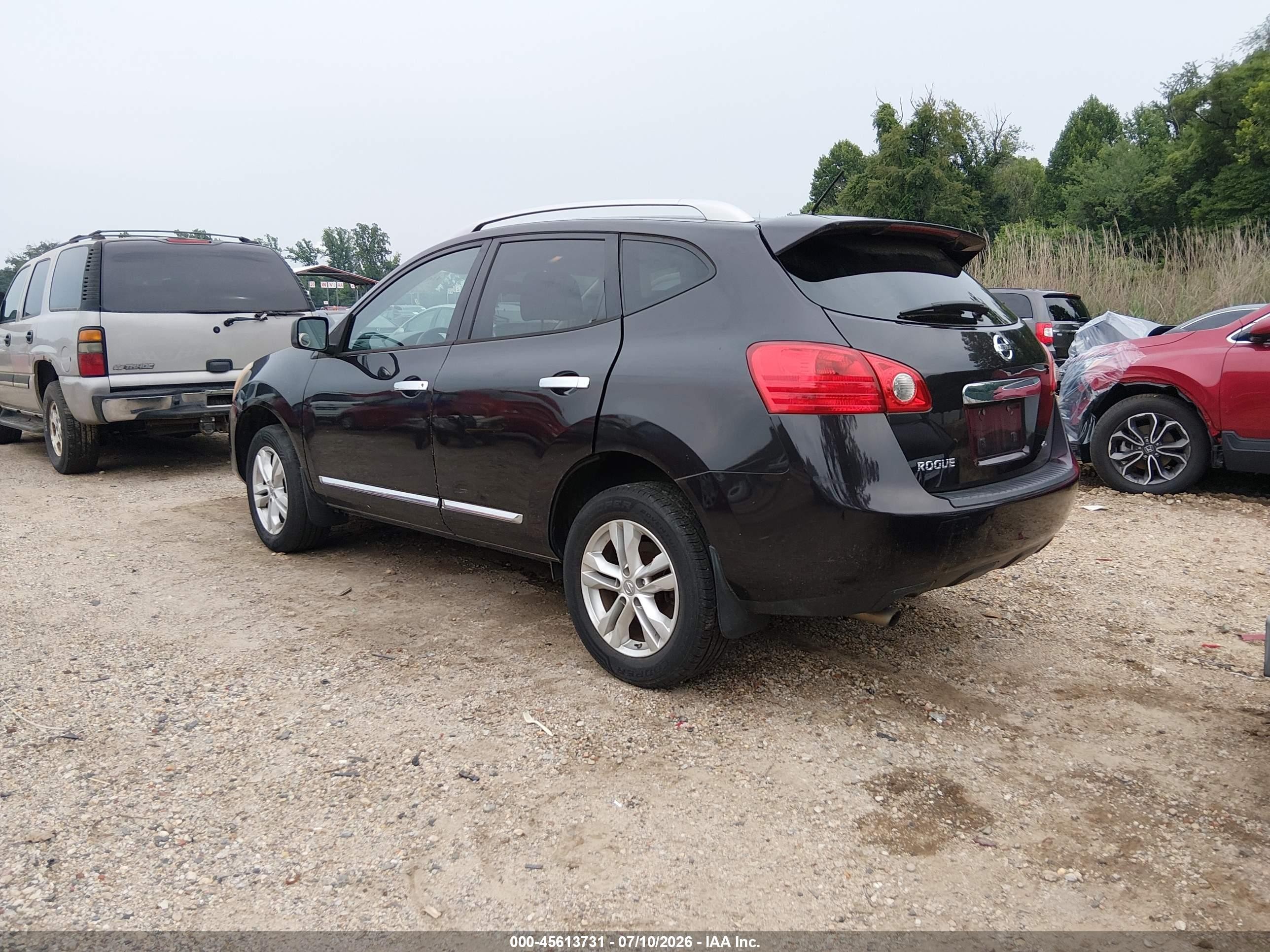 2015 Nissan Rogue Select S Black vin: JN8AS5MV1FW765343