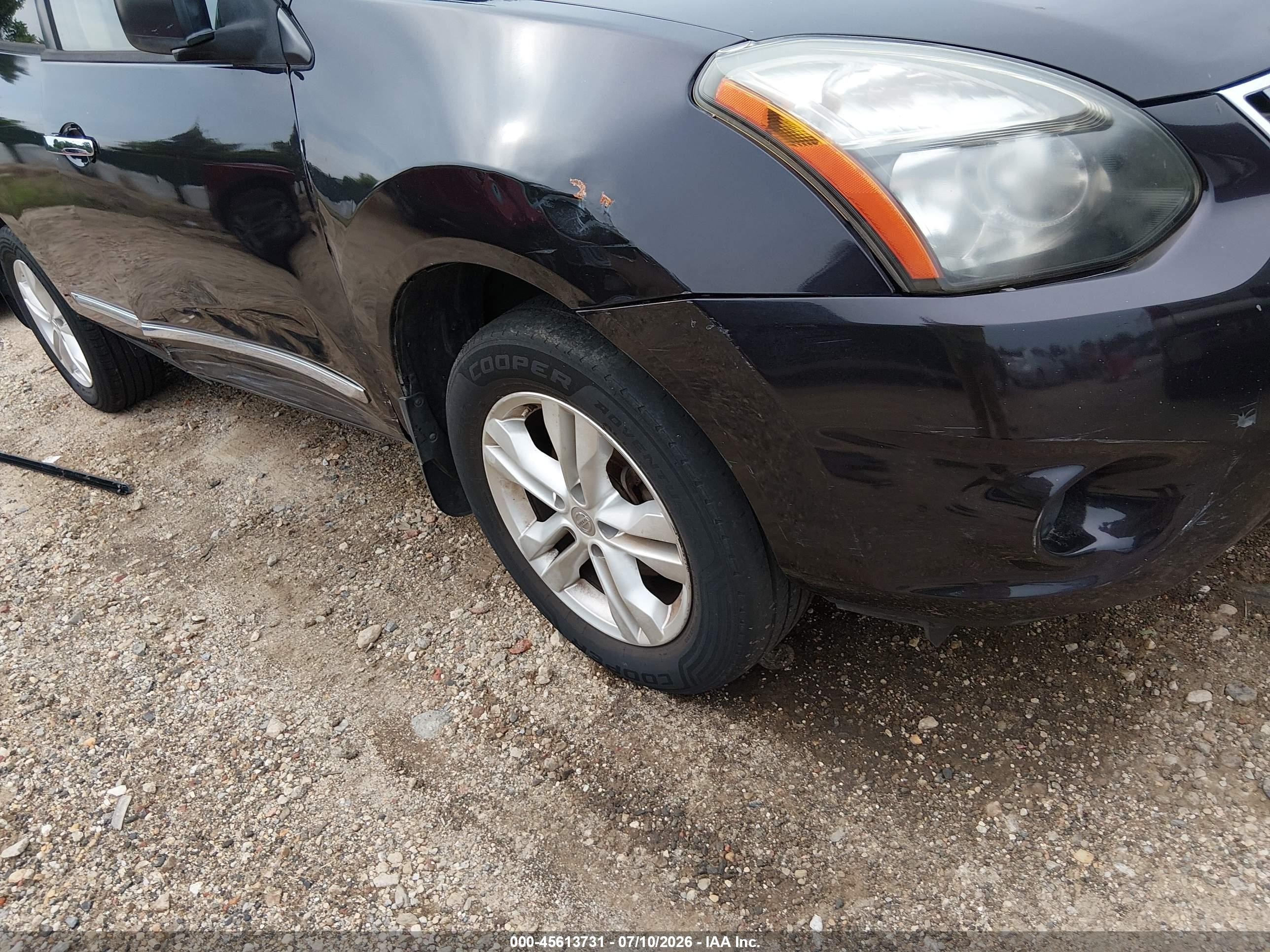 2015 Nissan Rogue Select S Black vin: JN8AS5MV1FW765343
