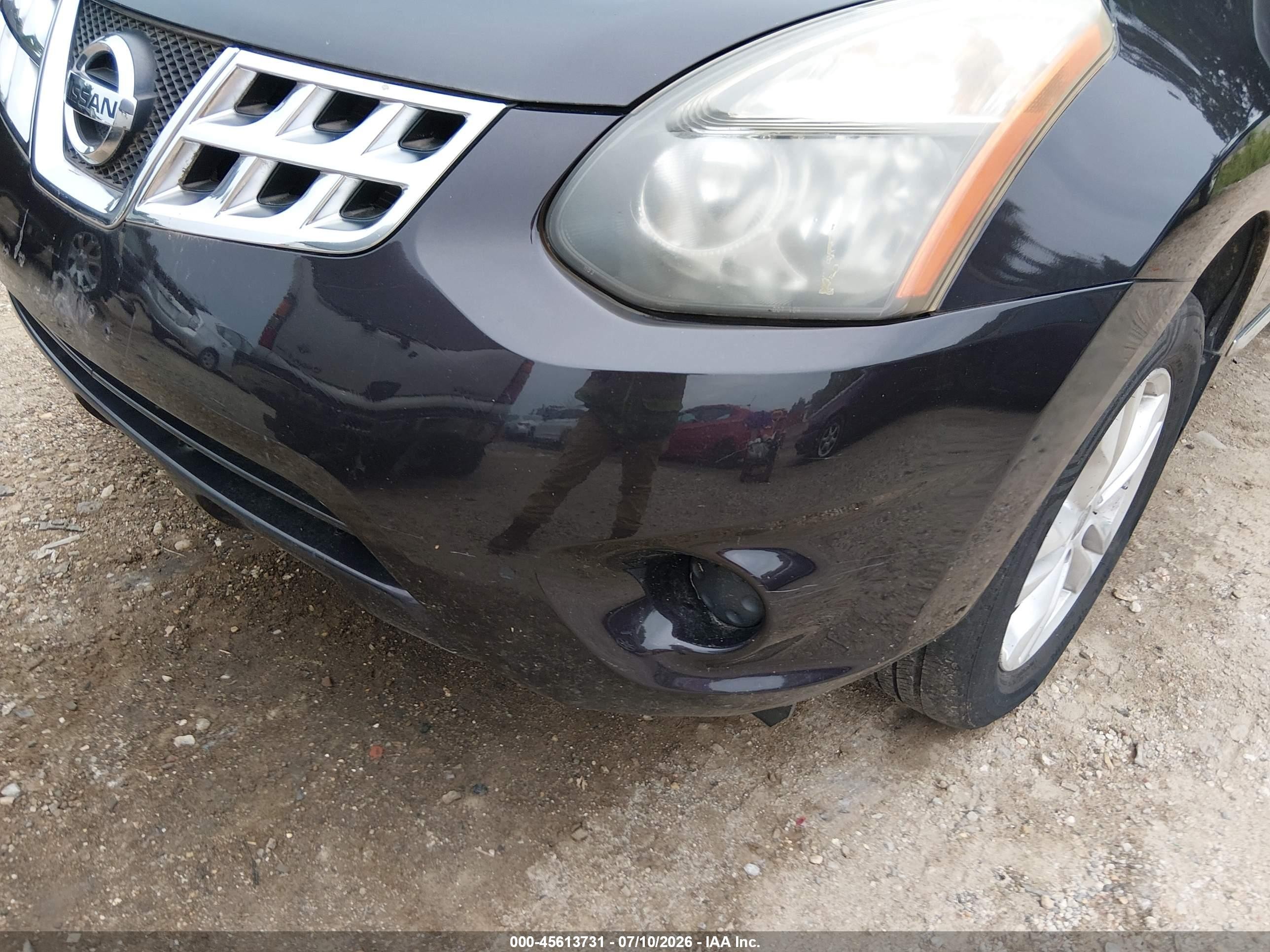 2015 Nissan Rogue Select S Black vin: JN8AS5MV1FW765343