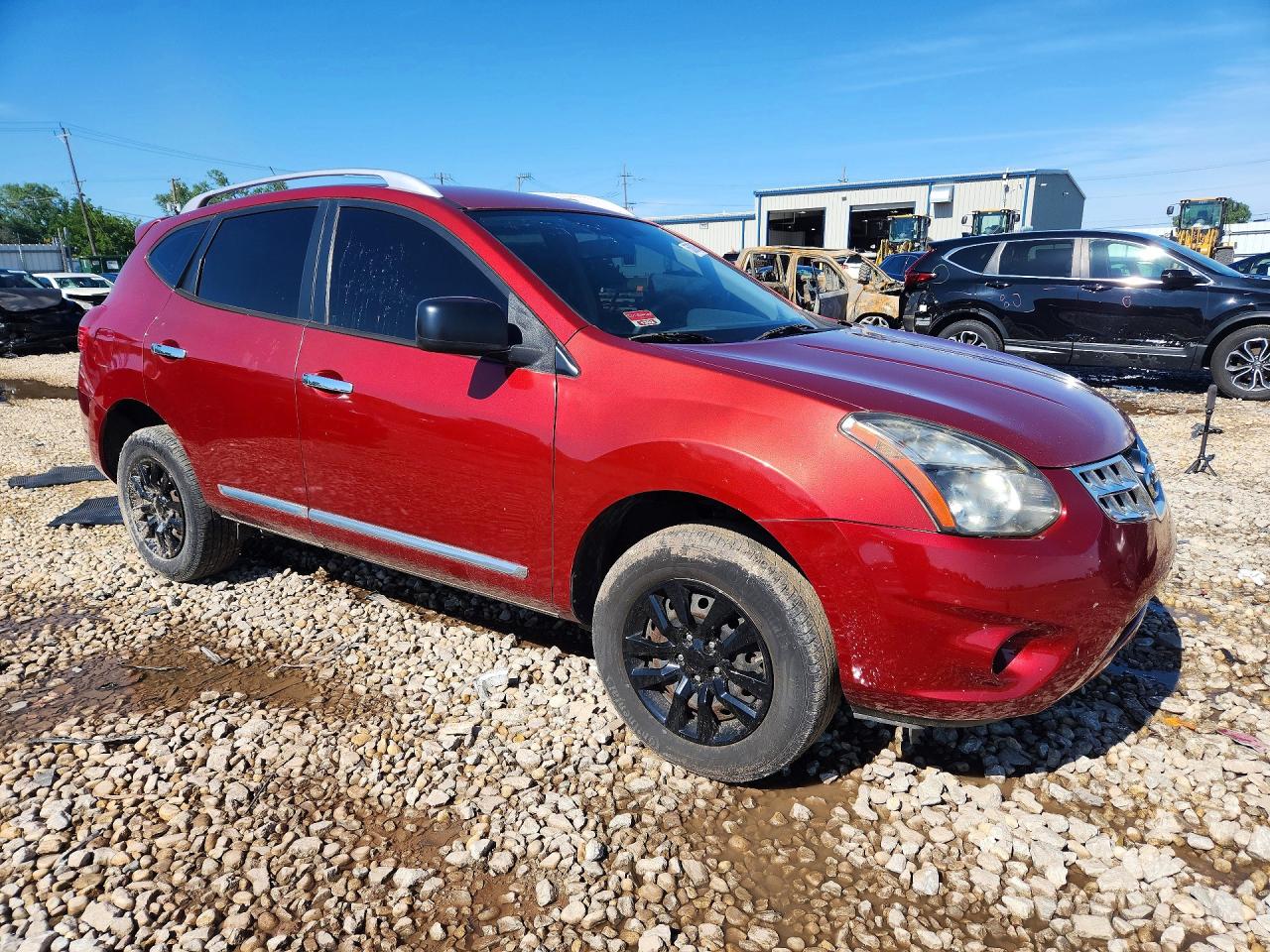 2015 Nissan Rogue Select S Red vin: JN8AS5MV1FW766878