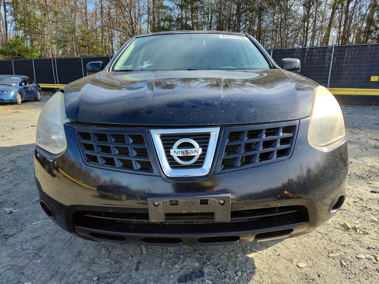 2010 Nissan Rogue S Black vin: JN8AS5MV2AW123173