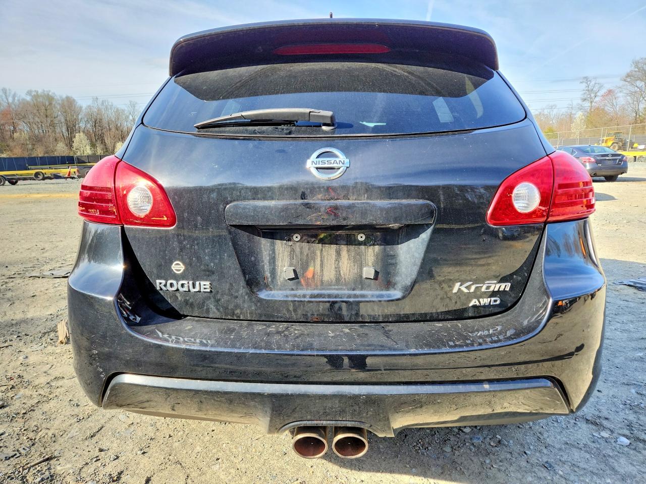 2010 Nissan Rogue S Black vin: JN8AS5MV2AW123173