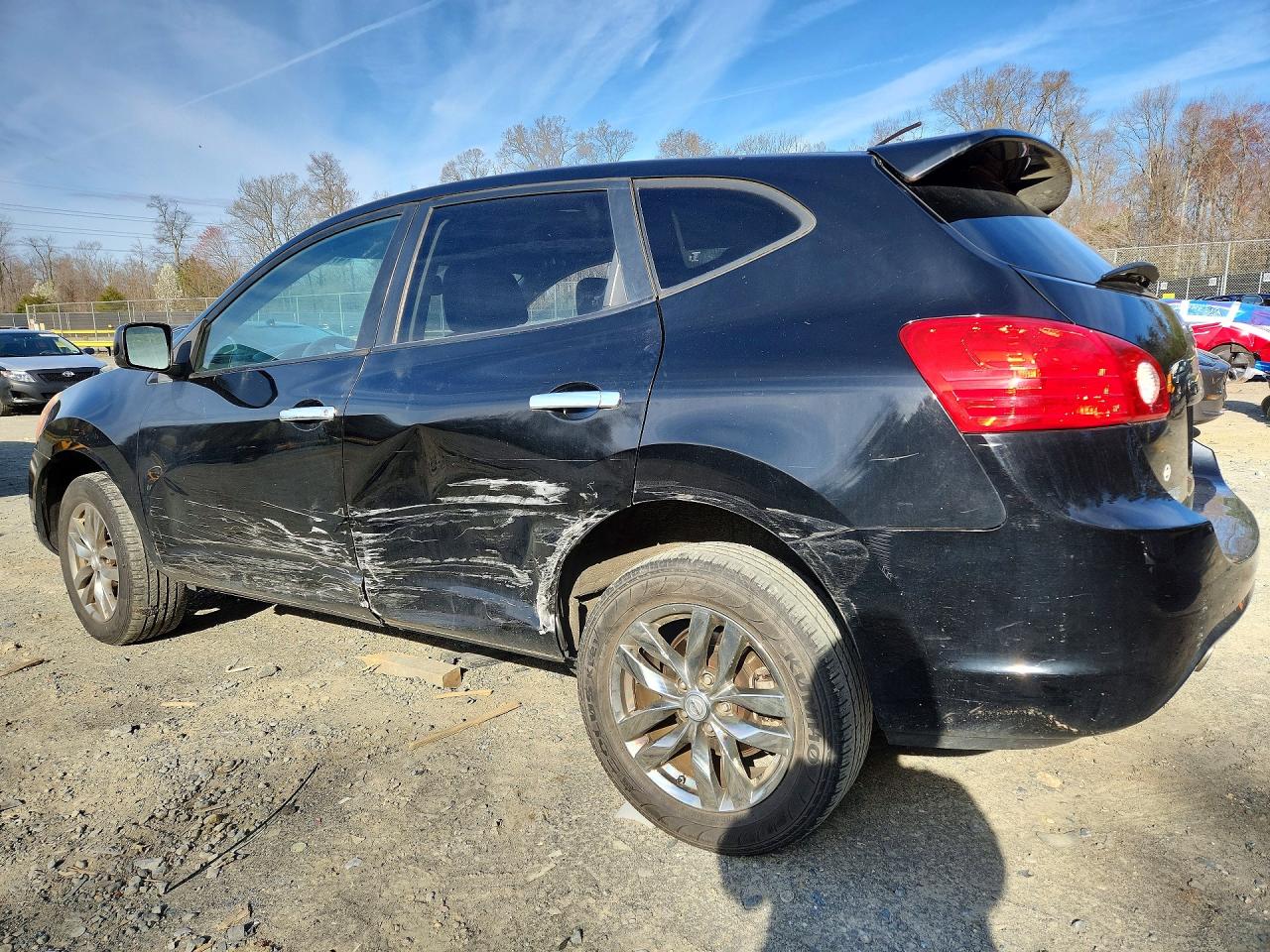 2010 Nissan Rogue S Black vin: JN8AS5MV2AW123173