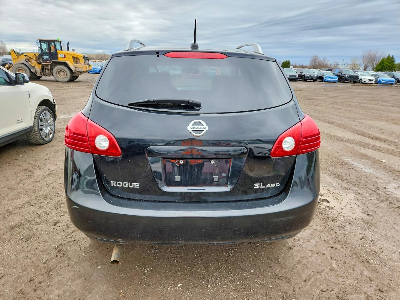 2010 Nissan Rogue Sl Черный vin: JN8AS5MV2AW123187