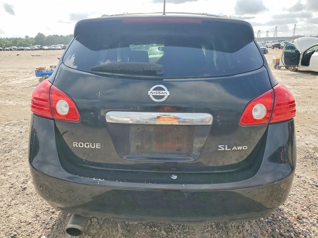 2010 Nissan Rogue S Black vin: JN8AS5MV2AW128261