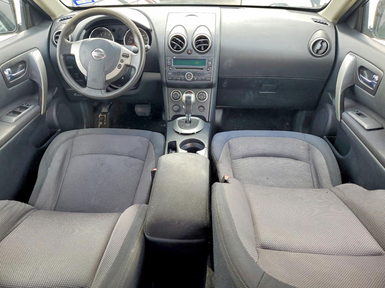 2010 Nissan Rogue S Black vin: JN8AS5MV2AW128261