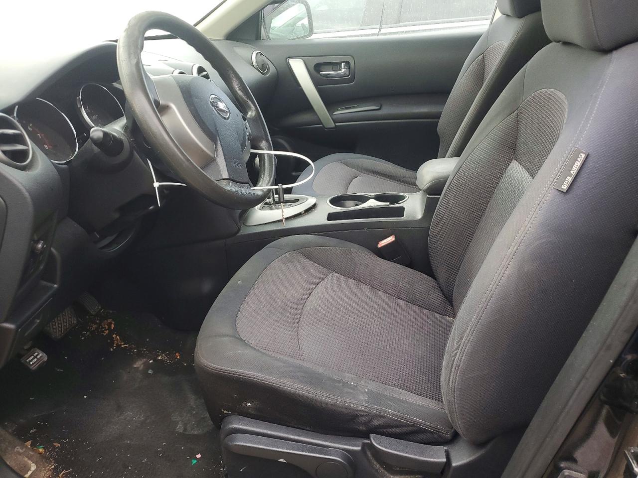 2010 Nissan Rogue S Black vin: JN8AS5MV2AW128261