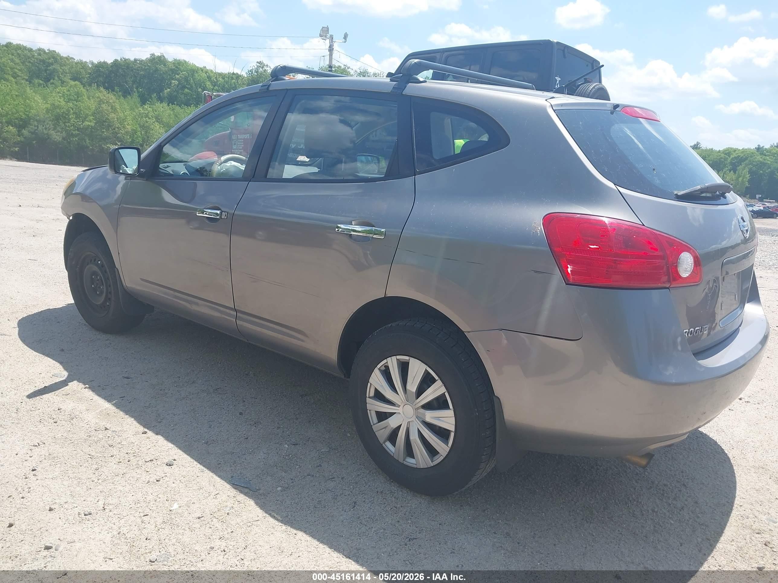 2010 Nissan Rogue S Pewter vin: JN8AS5MV2AW610941