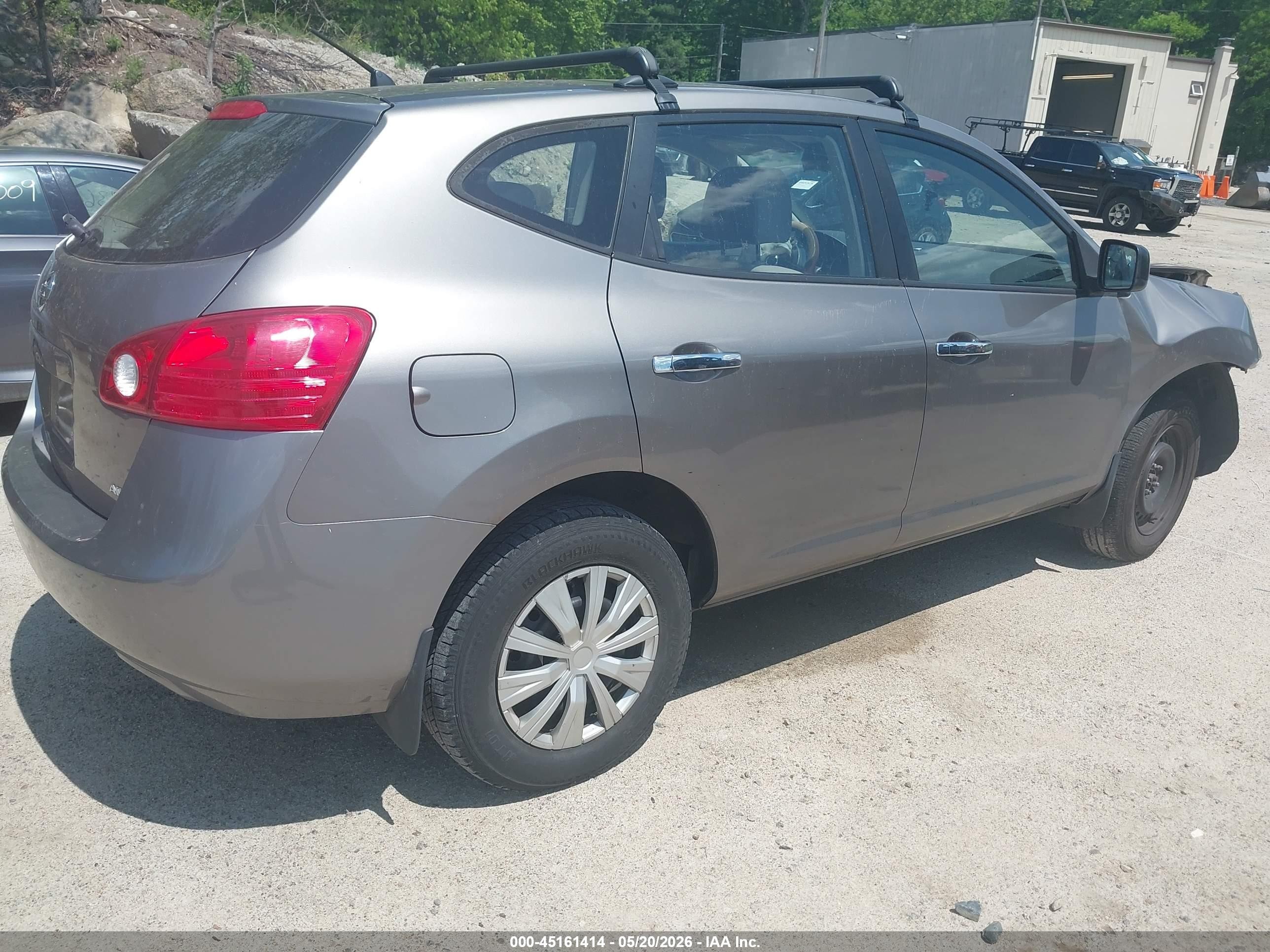 2010 Nissan Rogue S Pewter vin: JN8AS5MV2AW610941