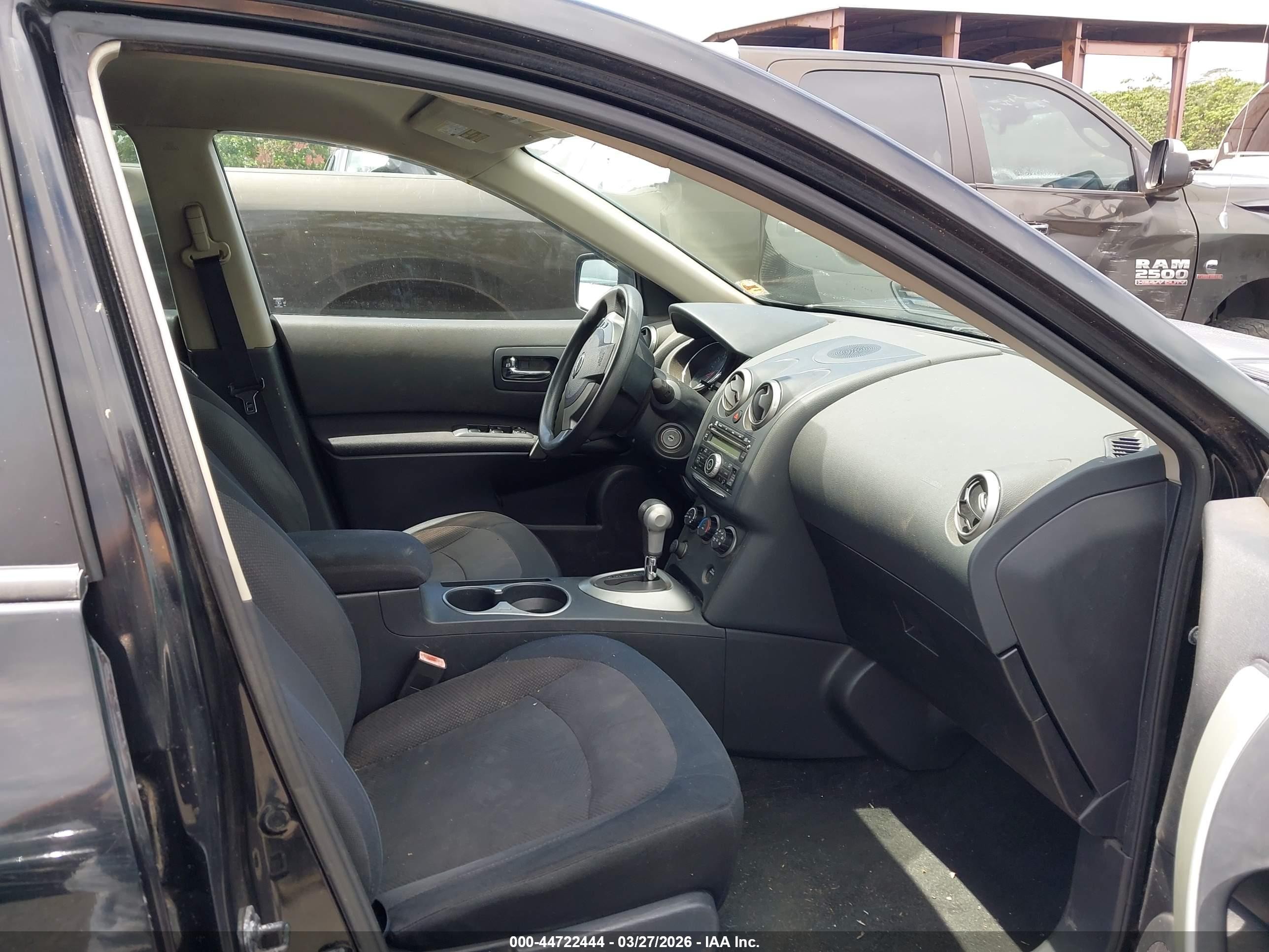 2011 Nissan Rogue S Black vin: JN8AS5MV2BW256002