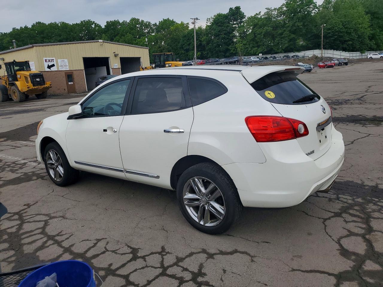 2011 Nissan Rogue S/sv/krom Белый vin: JN8AS5MV2BW259238