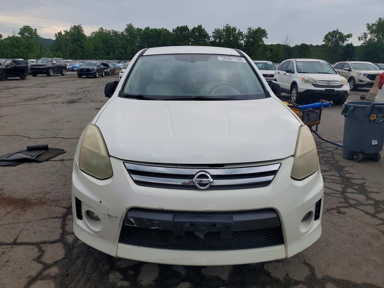 2011 Nissan Rogue S/sv/krom Белый vin: JN8AS5MV2BW259238