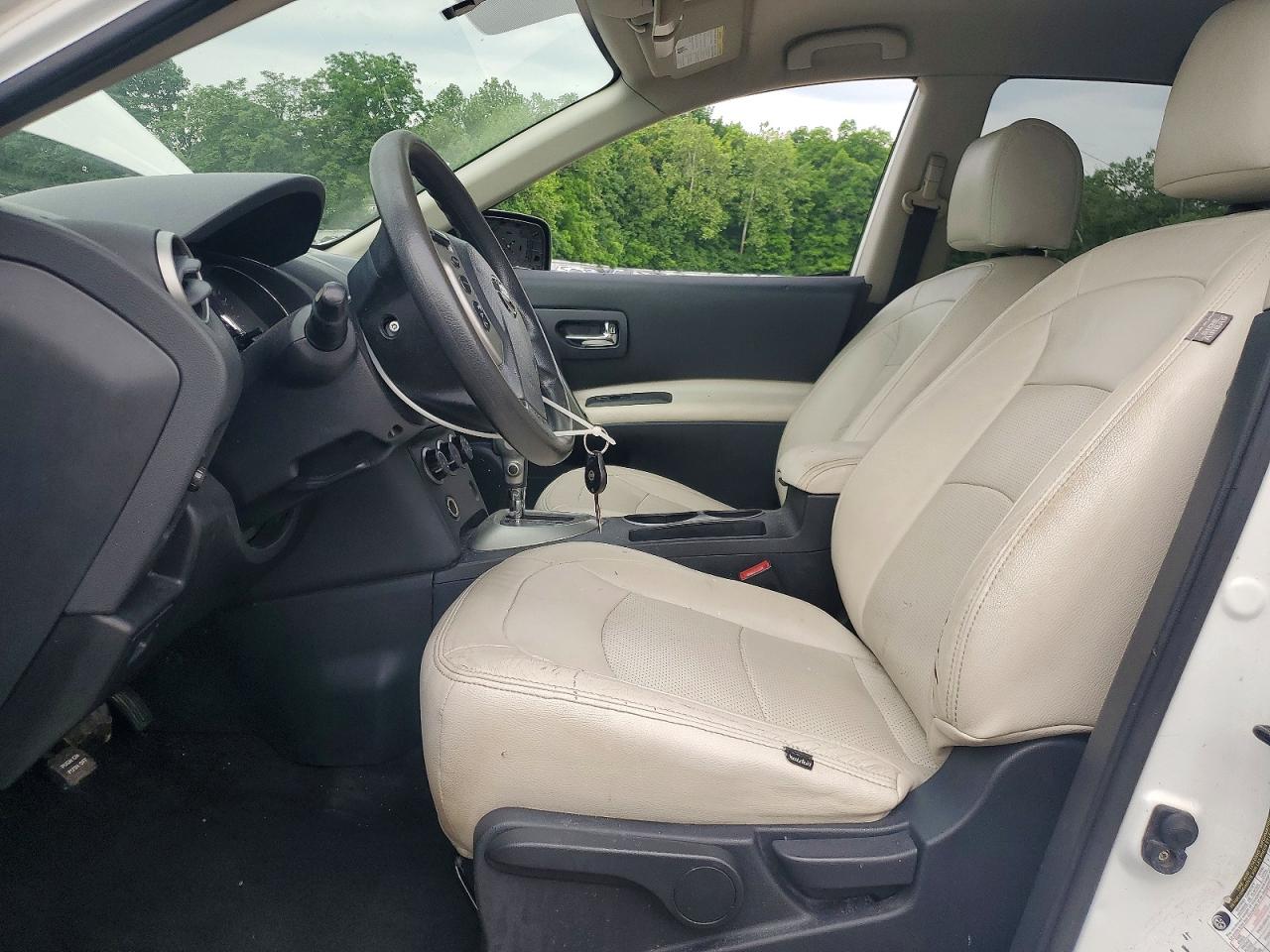 2011 Nissan Rogue S/sv/krom Белый vin: JN8AS5MV2BW259238