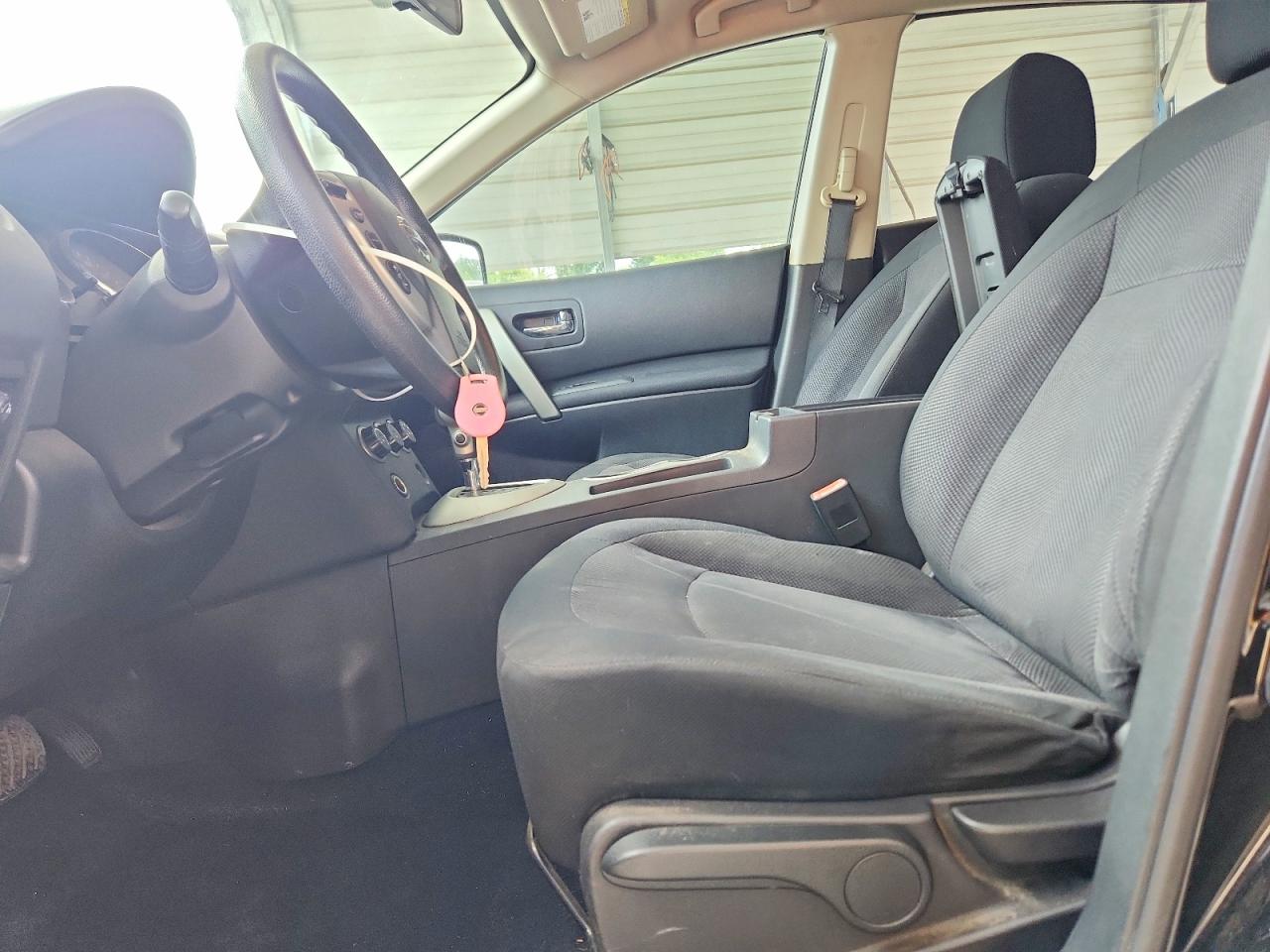 2011 Nissan Rogue S Black vin: JN8AS5MV2BW267016