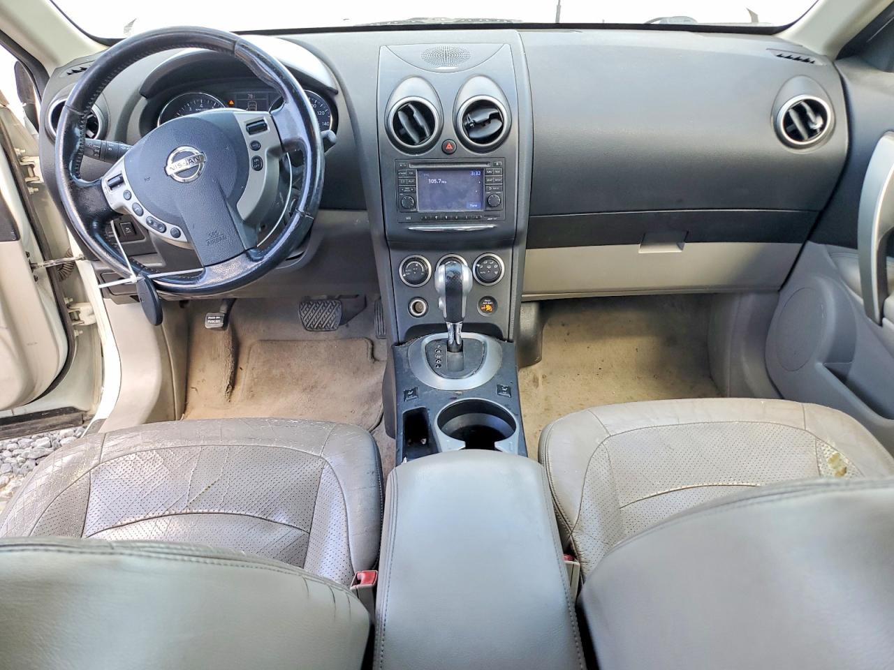 2011 Nissan Rogue S White vin: JN8AS5MV2BW267095