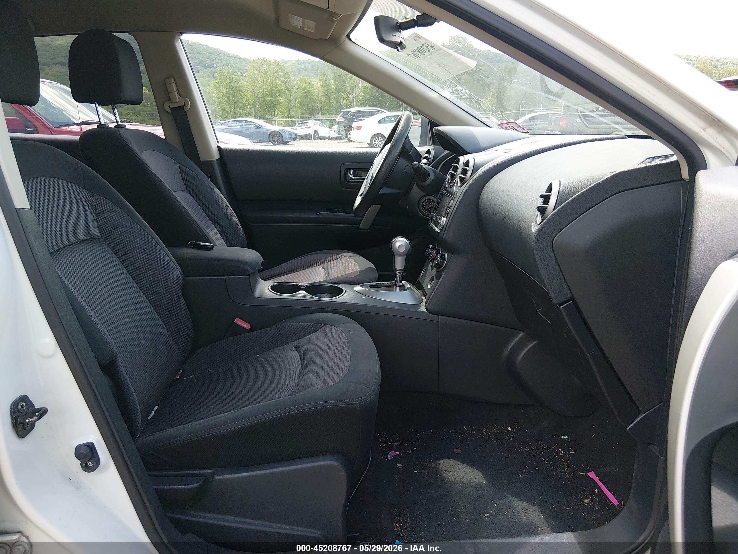 2011 Nissan Rogue Sv White vin: JN8AS5MV2BW268540