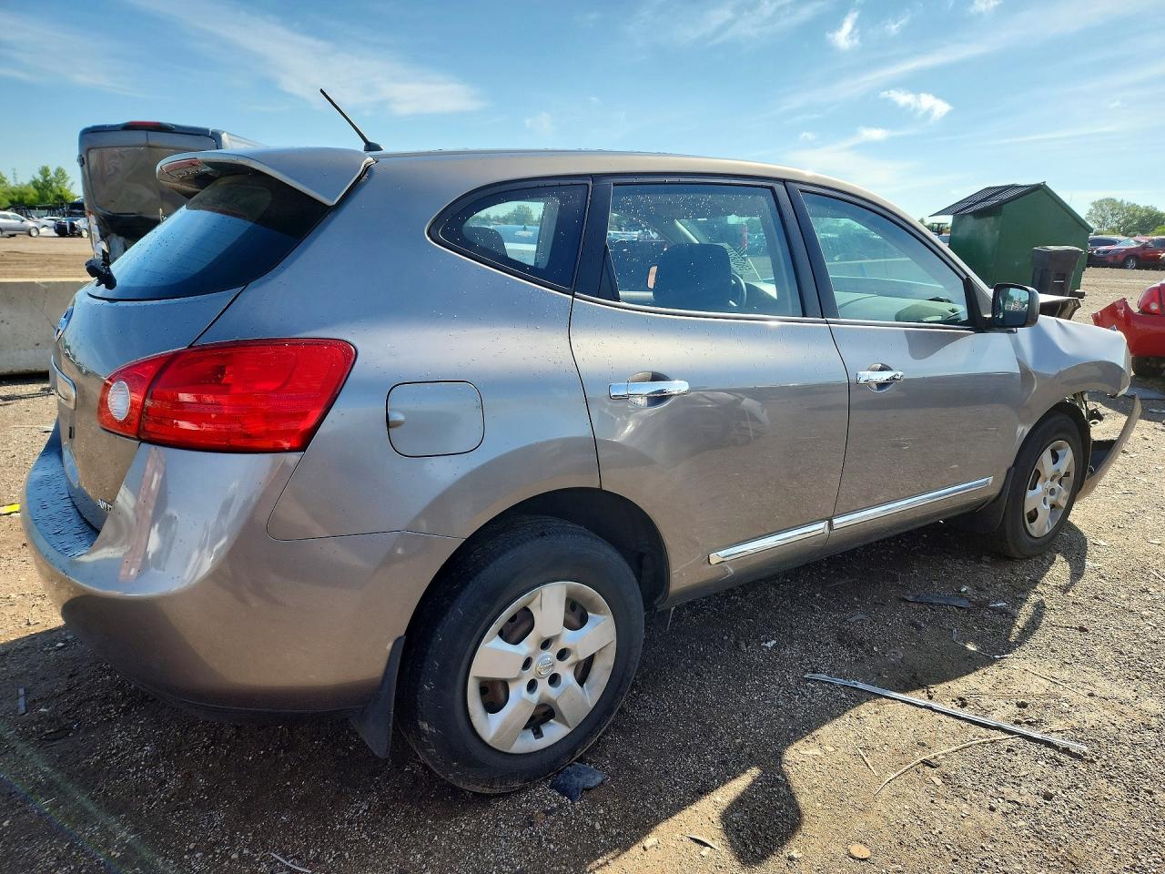 2011 Nissan Rogue S Коричневый vin: JN8AS5MV2BW269073