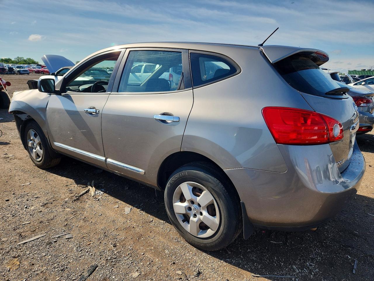 2011 Nissan Rogue S Коричневый vin: JN8AS5MV2BW269073