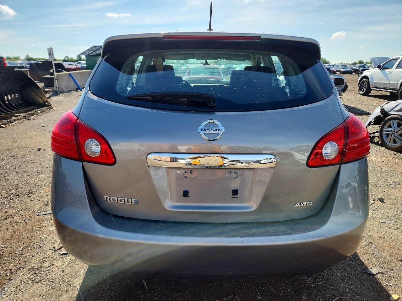 2011 Nissan Rogue S Коричневый vin: JN8AS5MV2BW269073