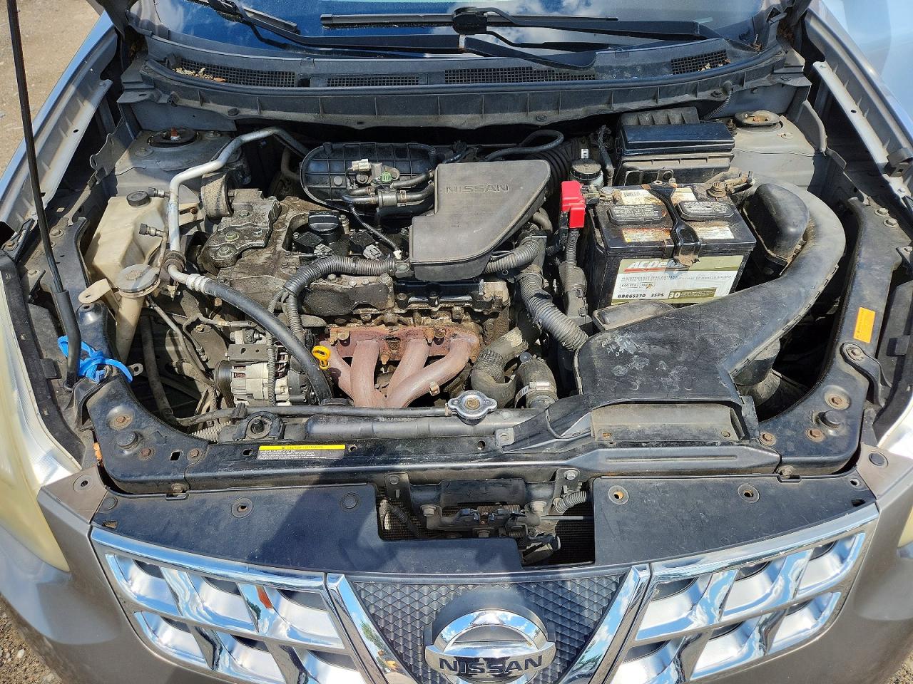 2011 Nissan Rogue S Серый vin: JN8AS5MV2BW270336