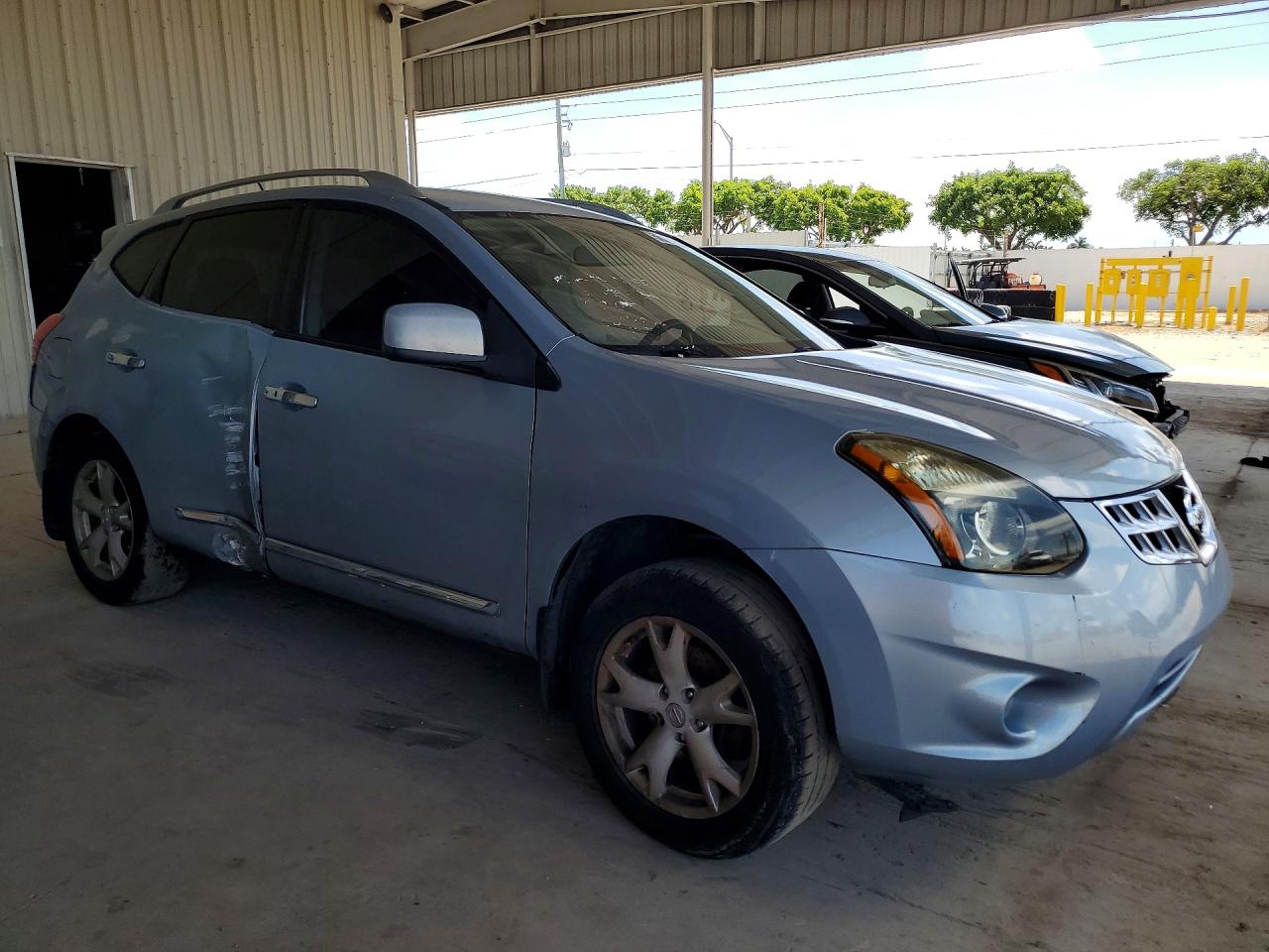 2011 Nissan Rogue S/sv/krom Серебряный vin: JN8AS5MV2BW270448