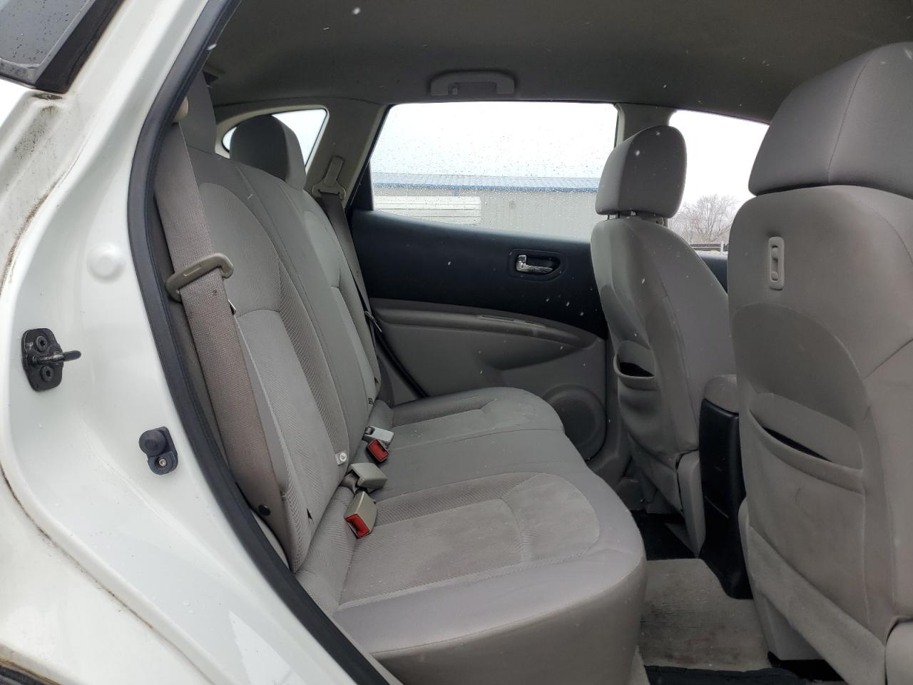 2011 Nissan Rogue S White vin: JN8AS5MV2BW277559