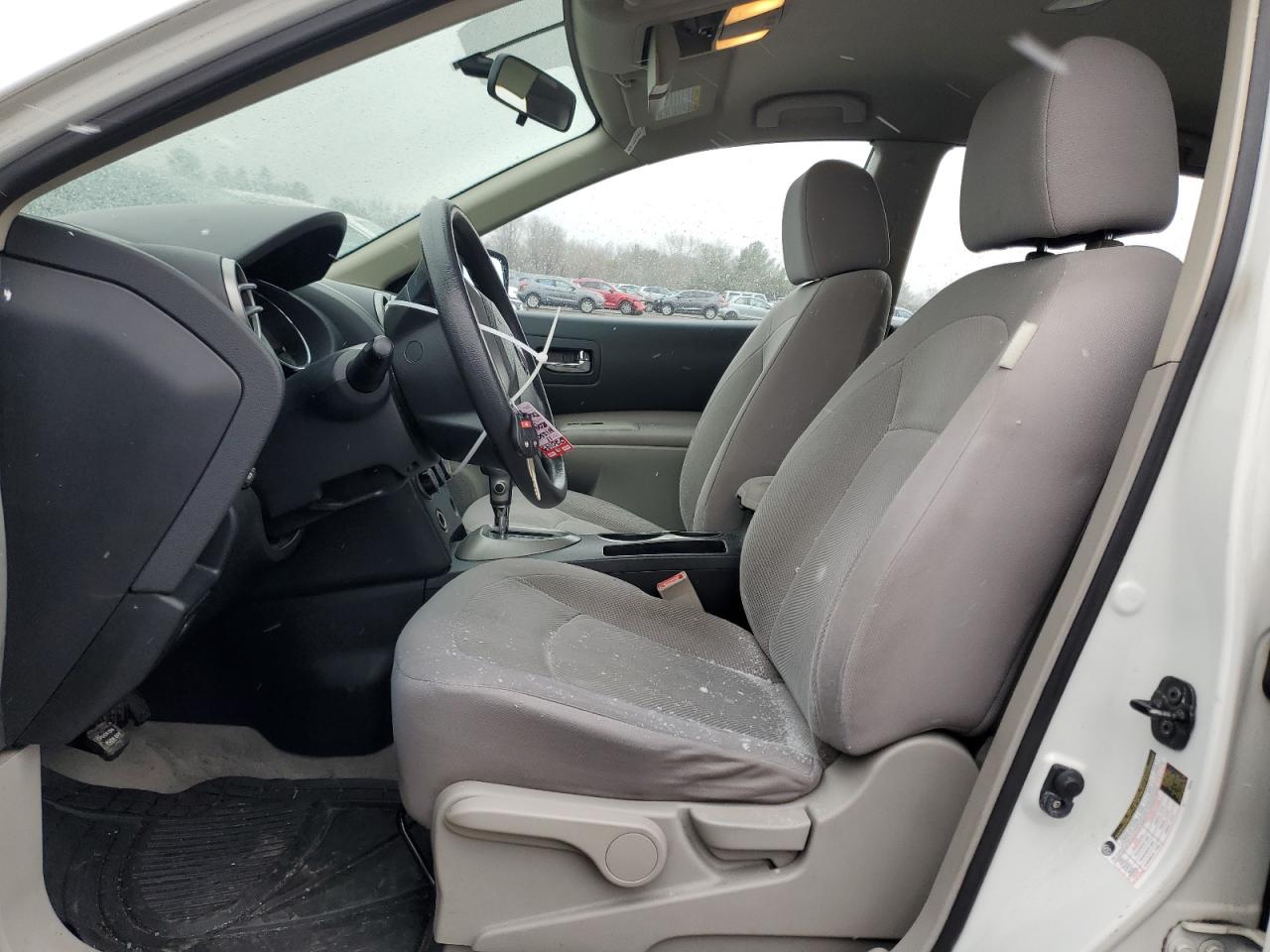 2011 Nissan Rogue S White vin: JN8AS5MV2BW277559