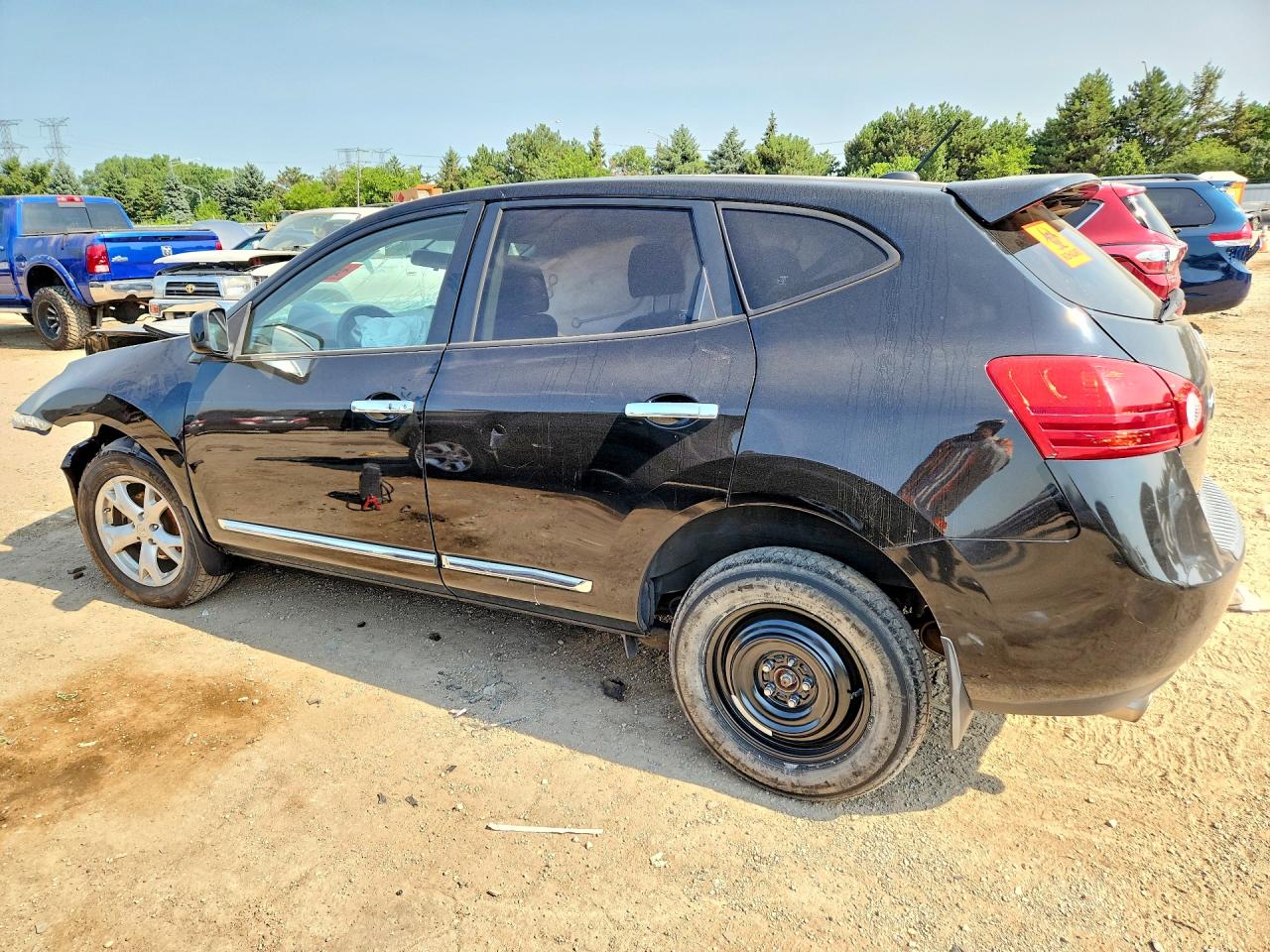 2011 Nissan Rogue S/sv/krom Black vin: JN8AS5MV2BW279943