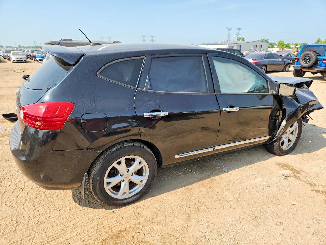 2011 Nissan Rogue S/sv/krom Black vin: JN8AS5MV2BW279943