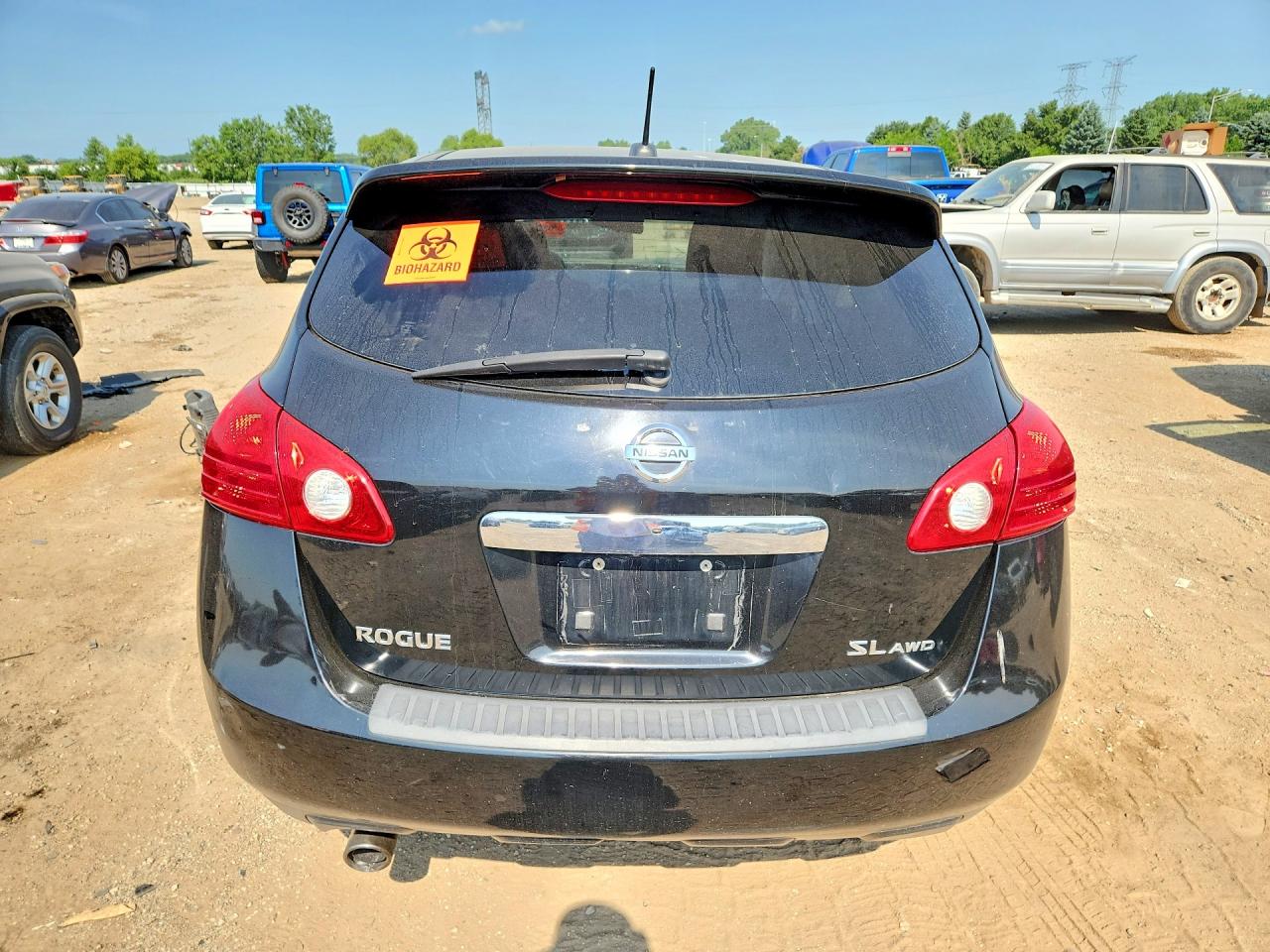 2011 Nissan Rogue S/sv/krom Black vin: JN8AS5MV2BW279943