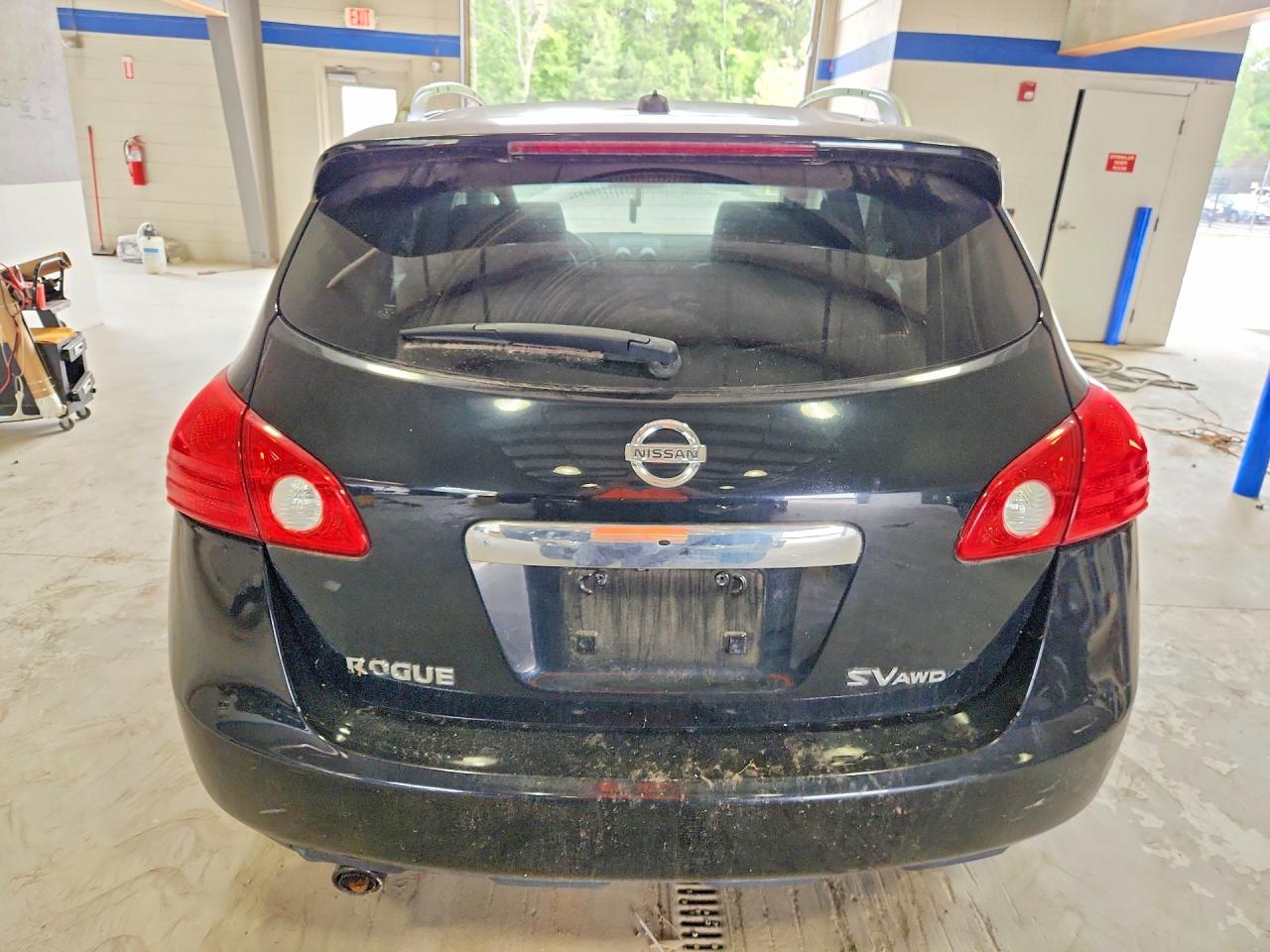 2011 Nissan Rogue S Black vin: JN8AS5MV2BW282163