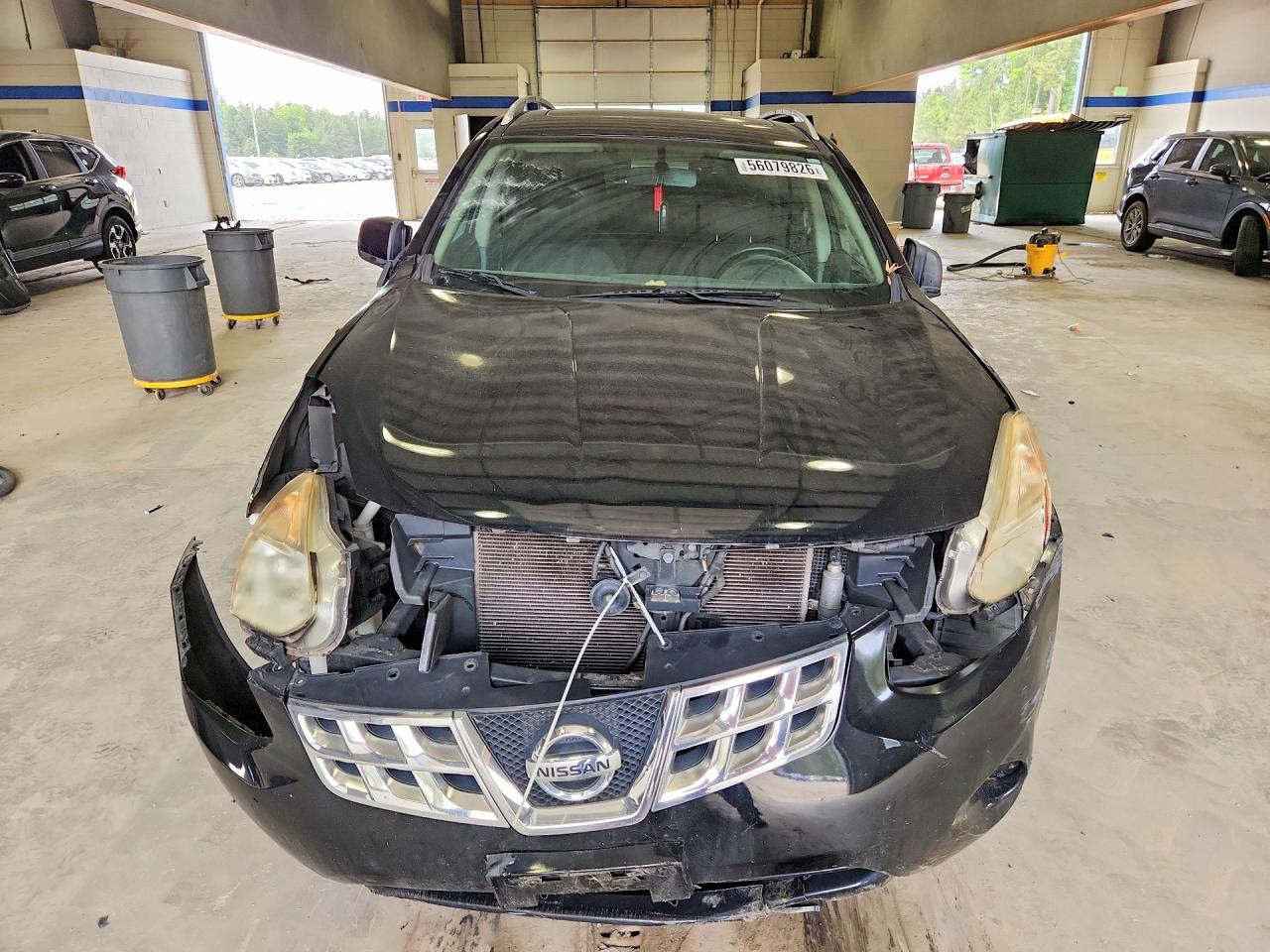 2011 Nissan Rogue S Black vin: JN8AS5MV2BW282163