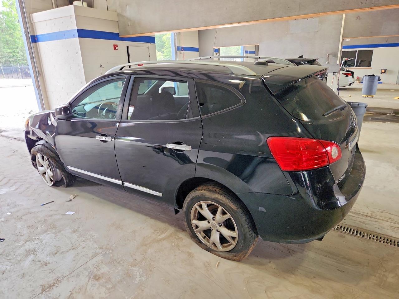2011 Nissan Rogue S Black vin: JN8AS5MV2BW282163