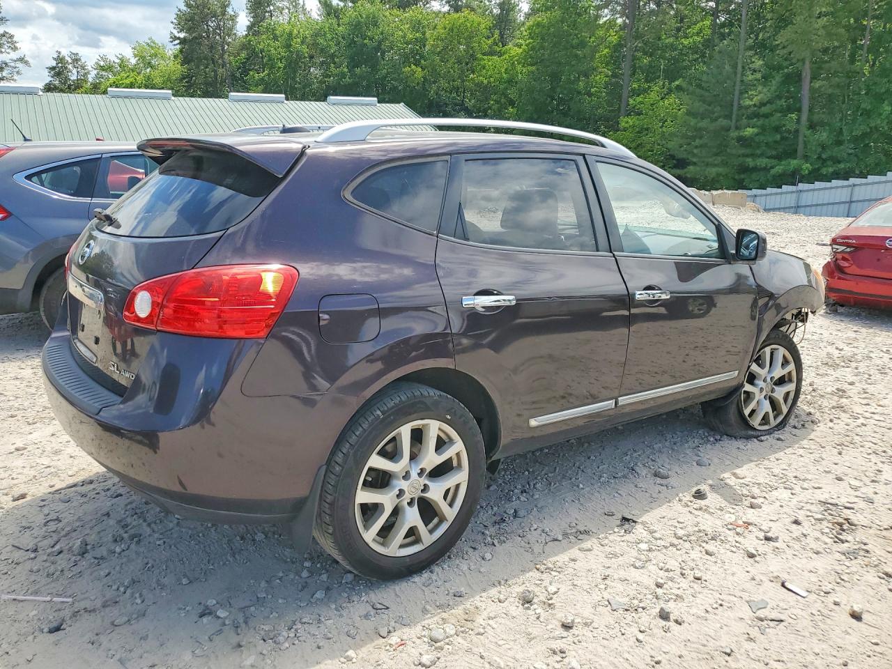 2011 Nissan Rogue S Purple vin: JN8AS5MV2BW284480