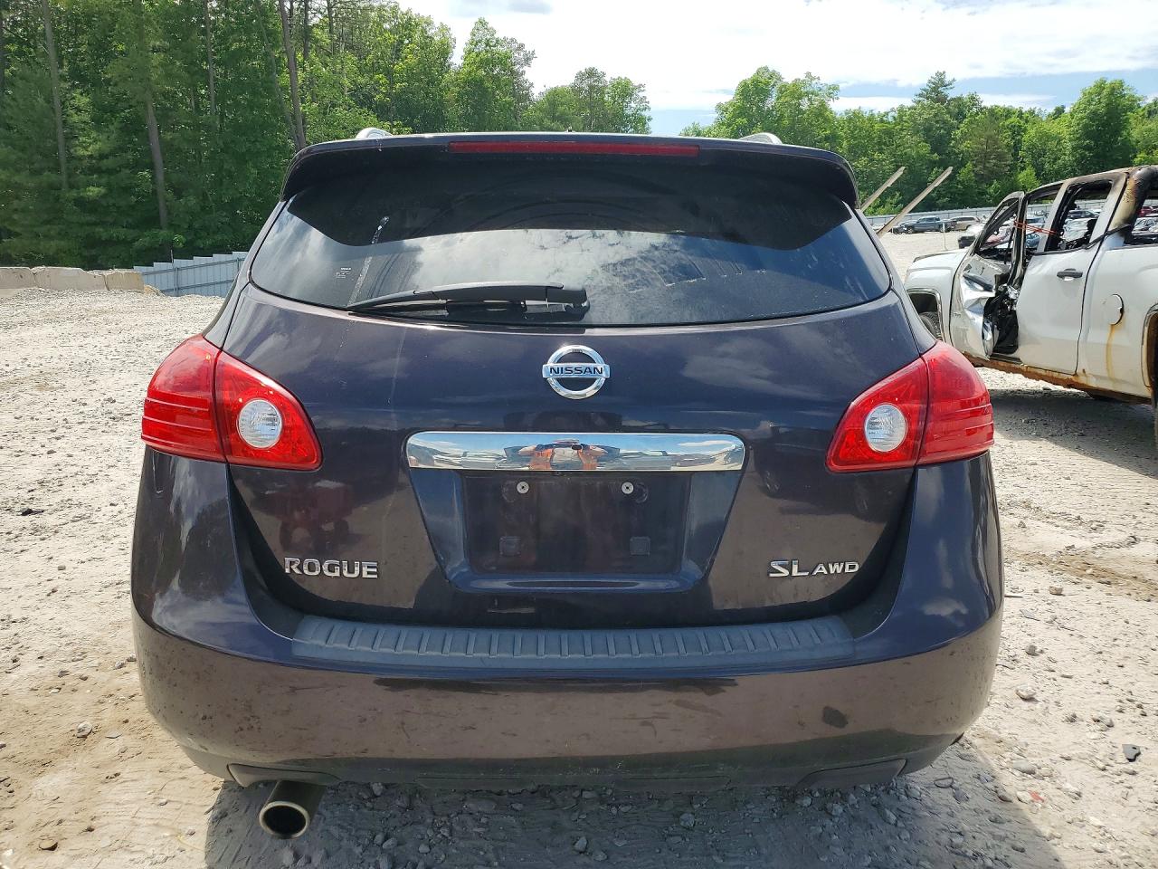 2011 Nissan Rogue S Purple vin: JN8AS5MV2BW284480