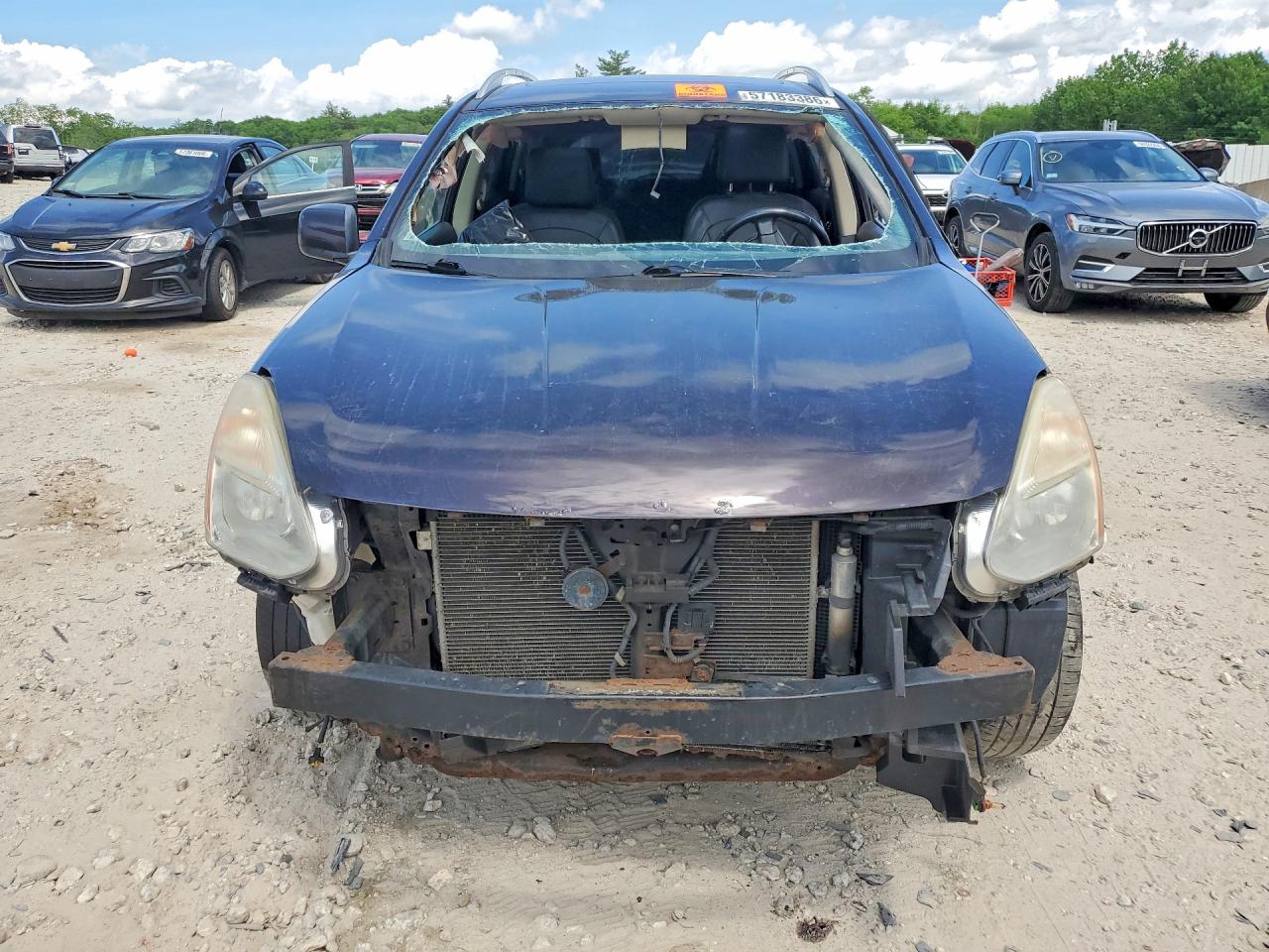 2011 Nissan Rogue S Purple vin: JN8AS5MV2BW284480