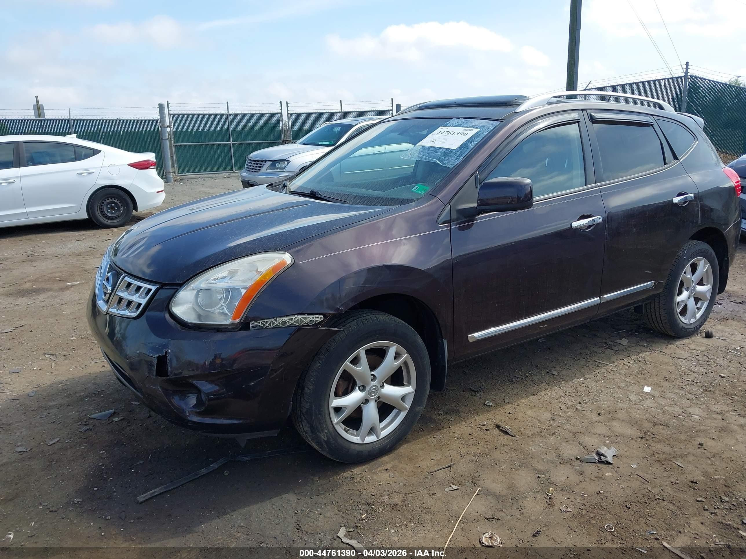 2011 Nissan Rogue Sv Maroon vin: JN8AS5MV2BW289291