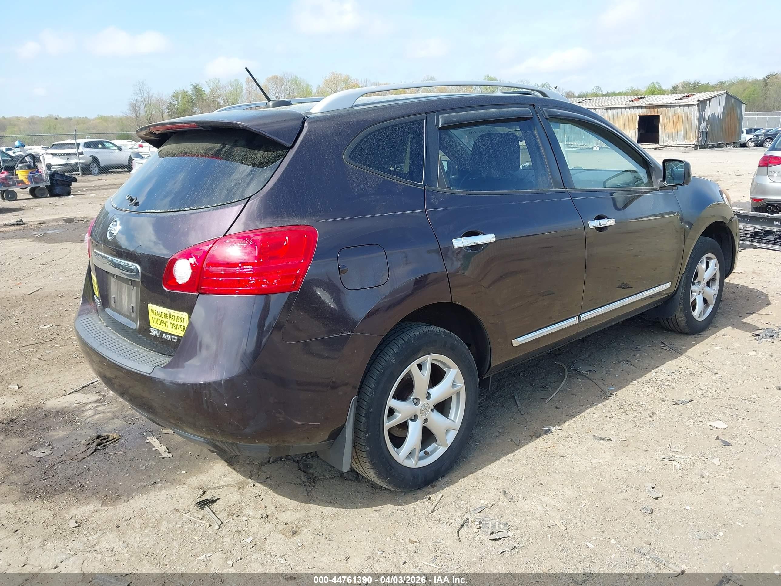 2011 Nissan Rogue Sv Maroon vin: JN8AS5MV2BW289291
