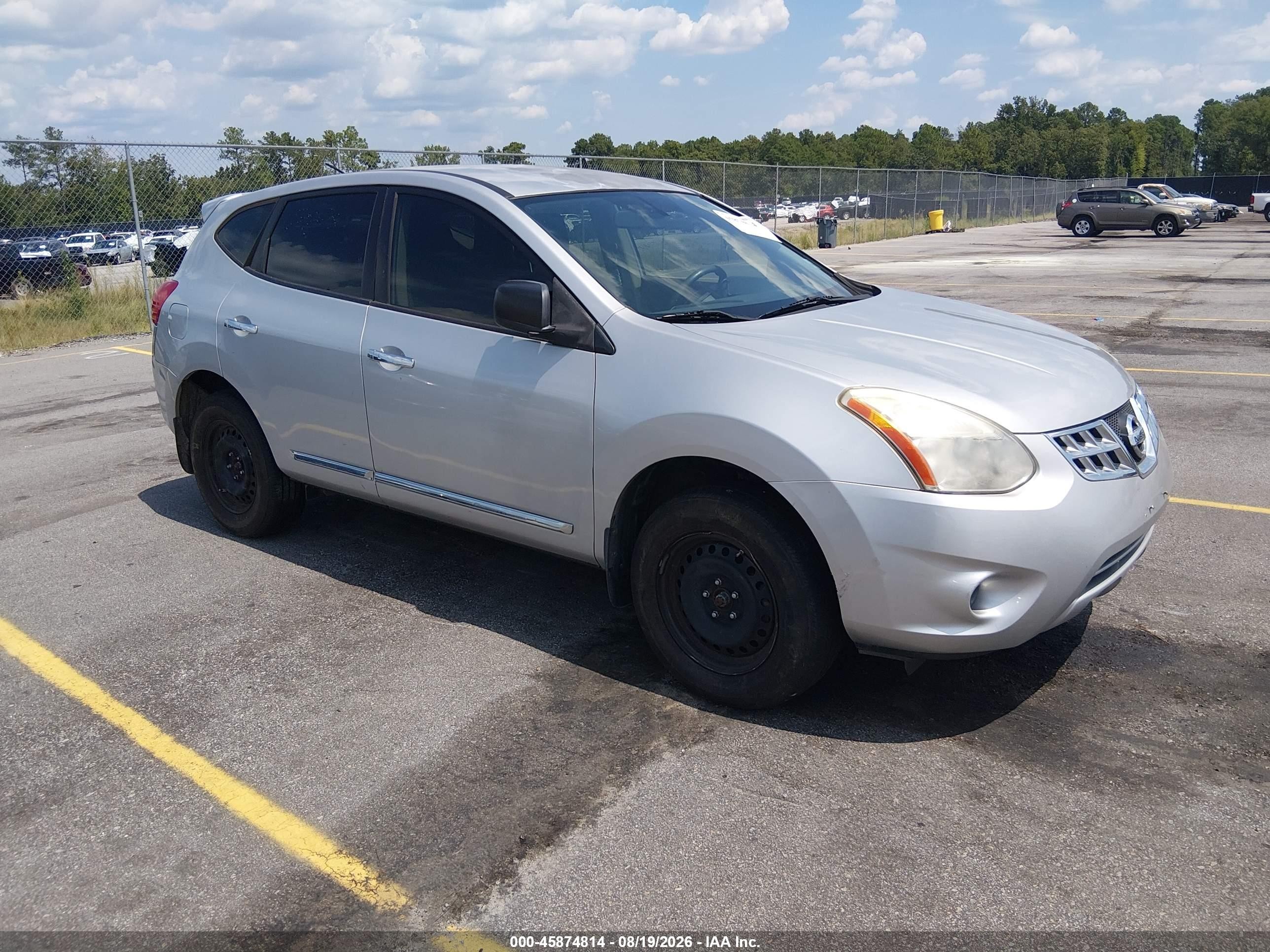 2011 Nissan Rogue S Silver vin: JN8AS5MV2BW292188