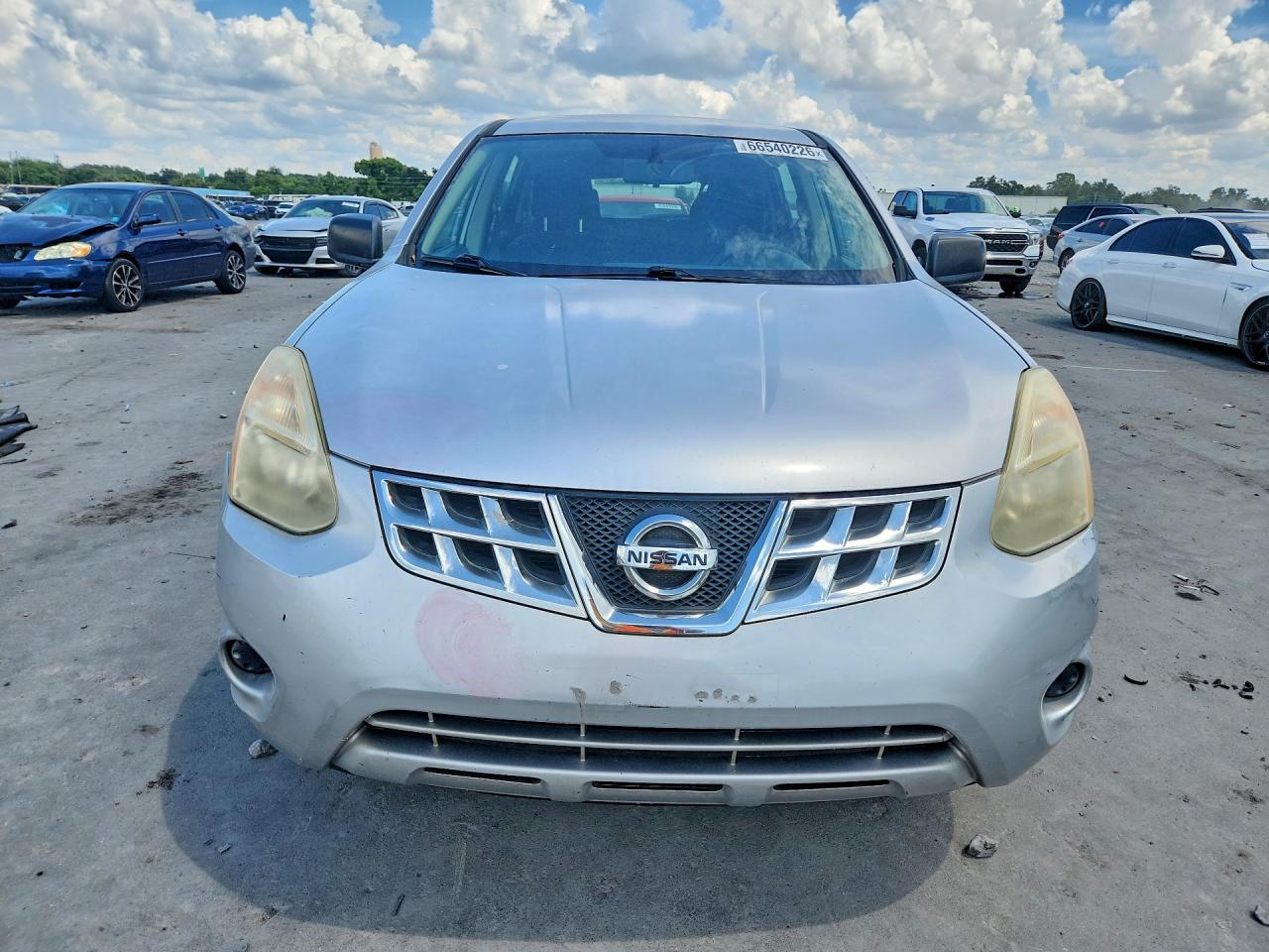 2011 Nissan Rogue S Silver vin: JN8AS5MV2BW293468