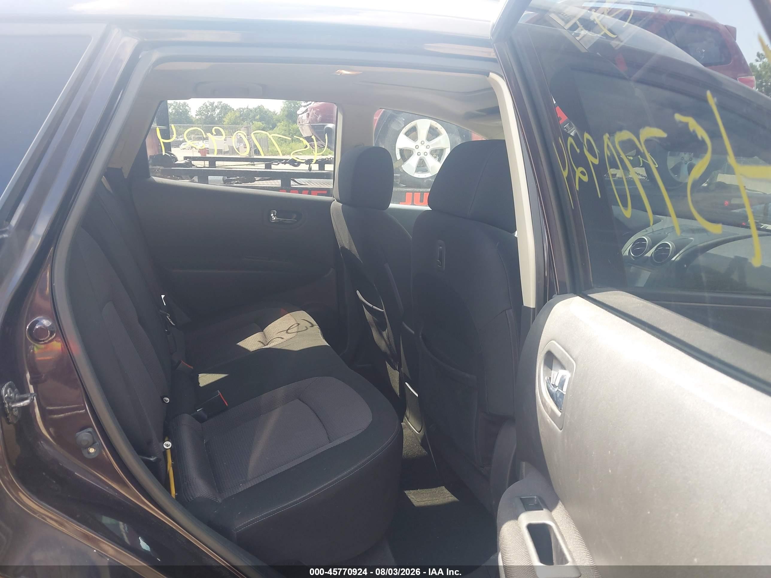 2011 Nissan Rogue Sv Black vin: JN8AS5MV2BW297780