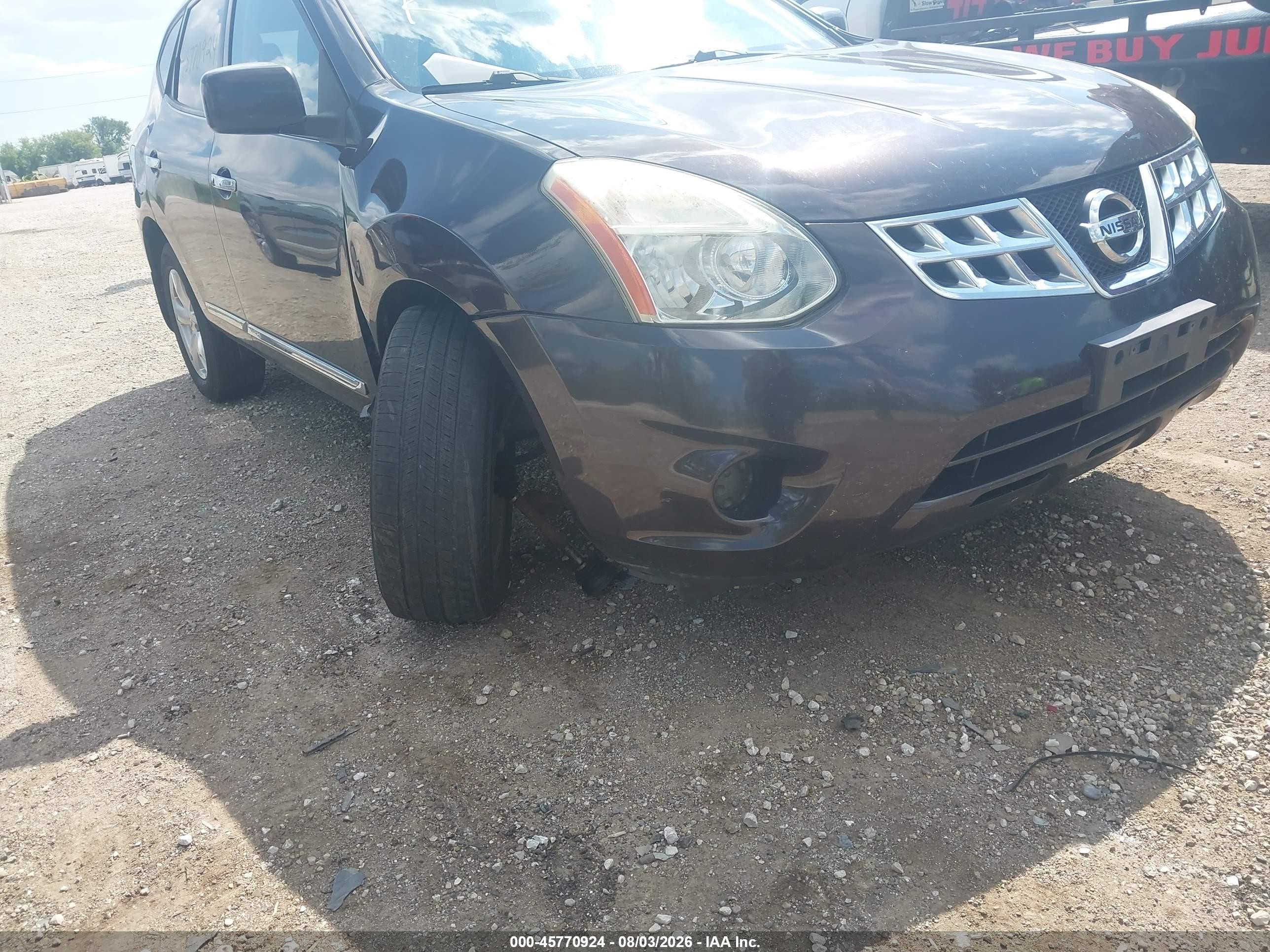 2011 Nissan Rogue Sv Black vin: JN8AS5MV2BW297780