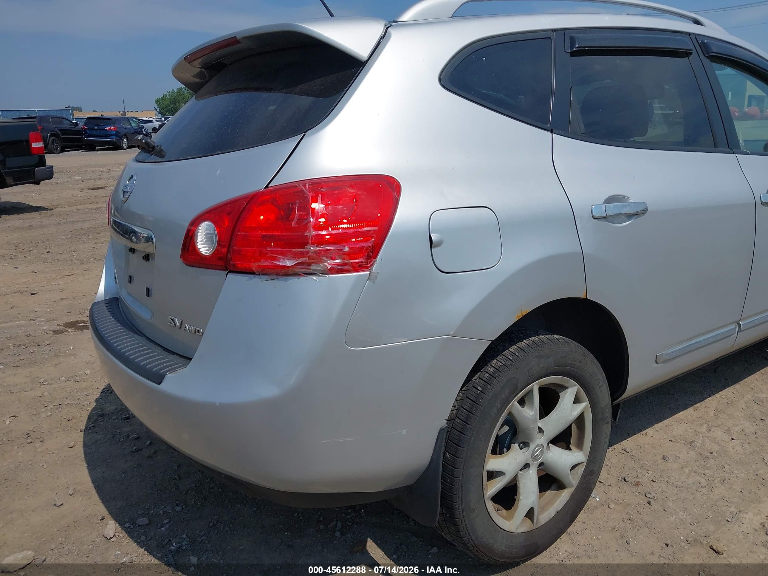 2011 Nissan Rogue Sv Silver vin: JN8AS5MV2BW314531