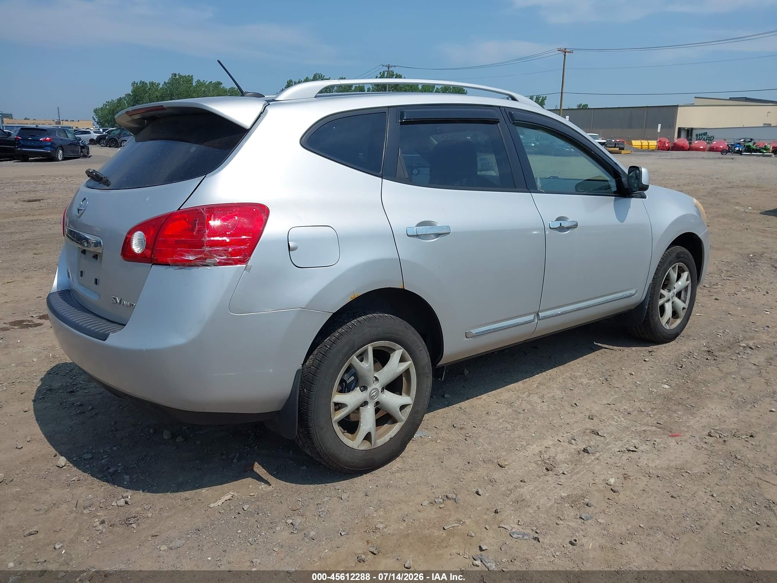 2011 Nissan Rogue Sv Silver vin: JN8AS5MV2BW314531